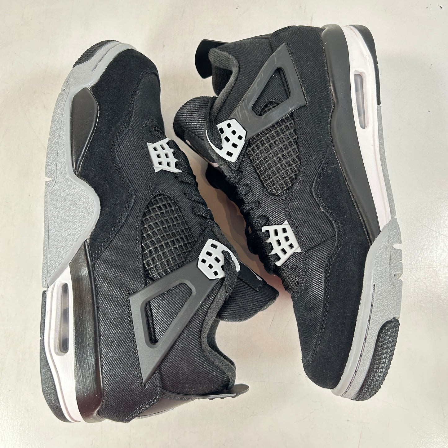 DH7138 006 Jordan 4 Retro SE Black Canvas [USED] - 8.5 M (VNDS)