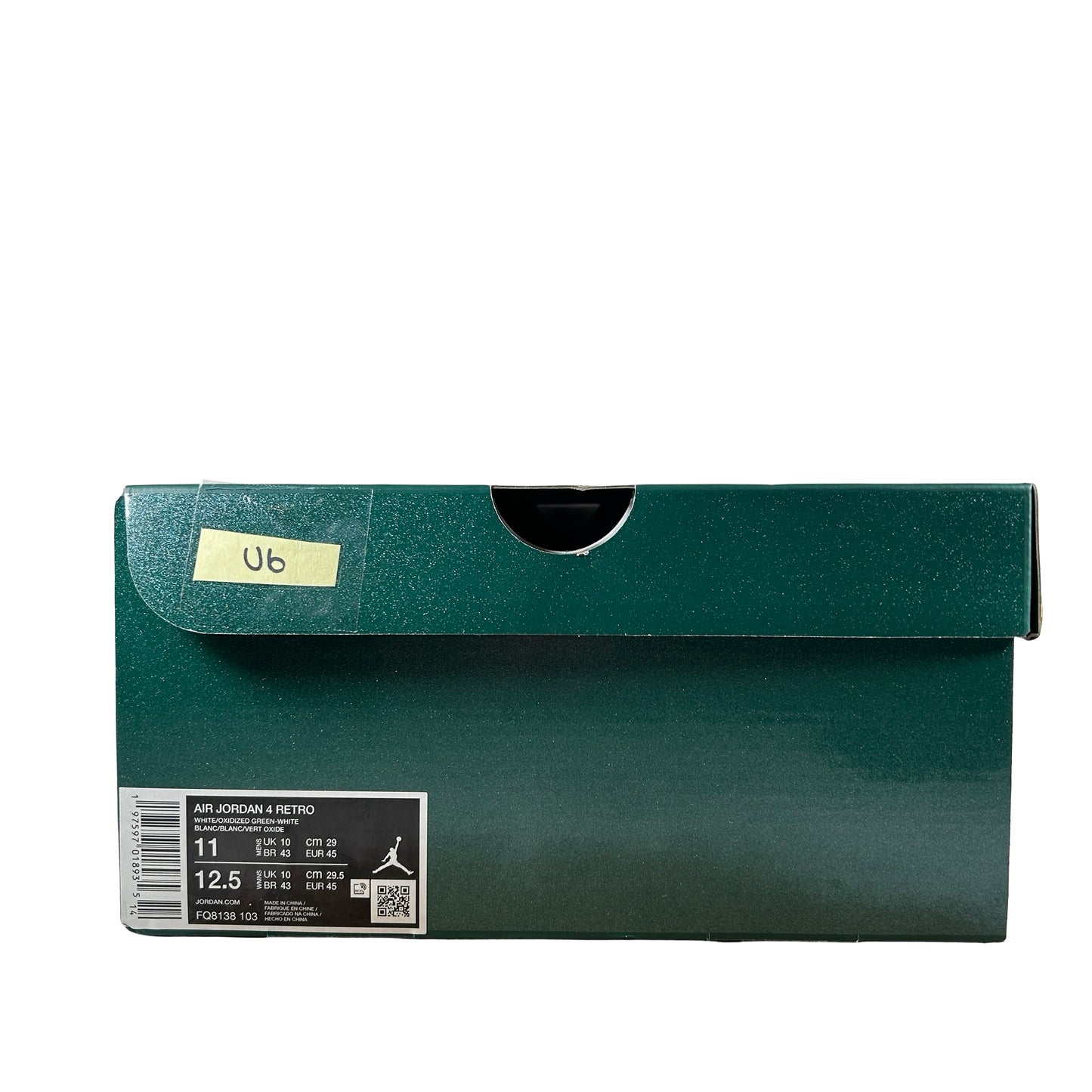 FQ8138 103 Jordan 4 Retro Oxidized Green [USED] - 11 M (Used6)