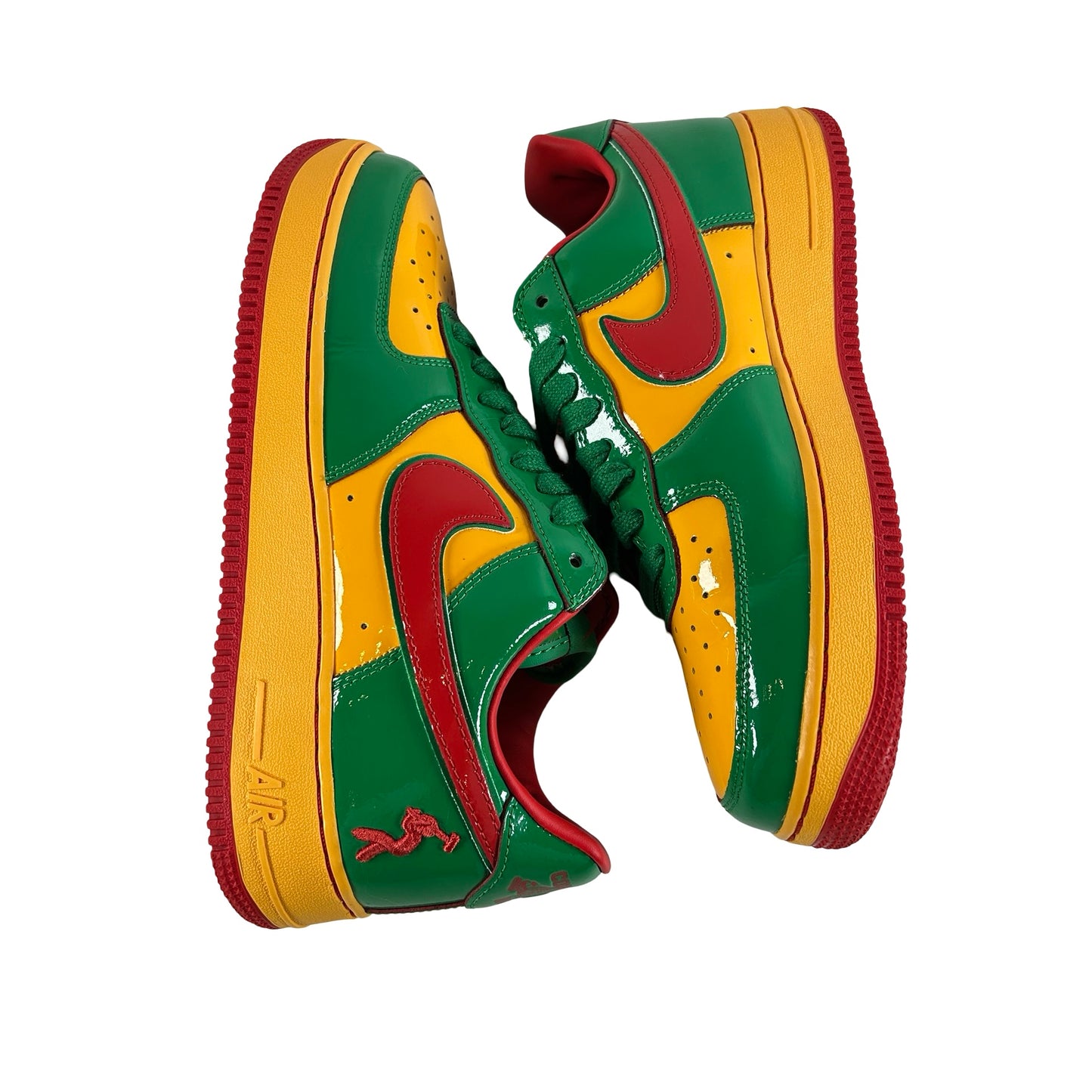 IH4383 300 Nike Air Force 1 Low Lil Yachty Concrete Boys Lucky Green [USED] - 9.5 M (Used2)