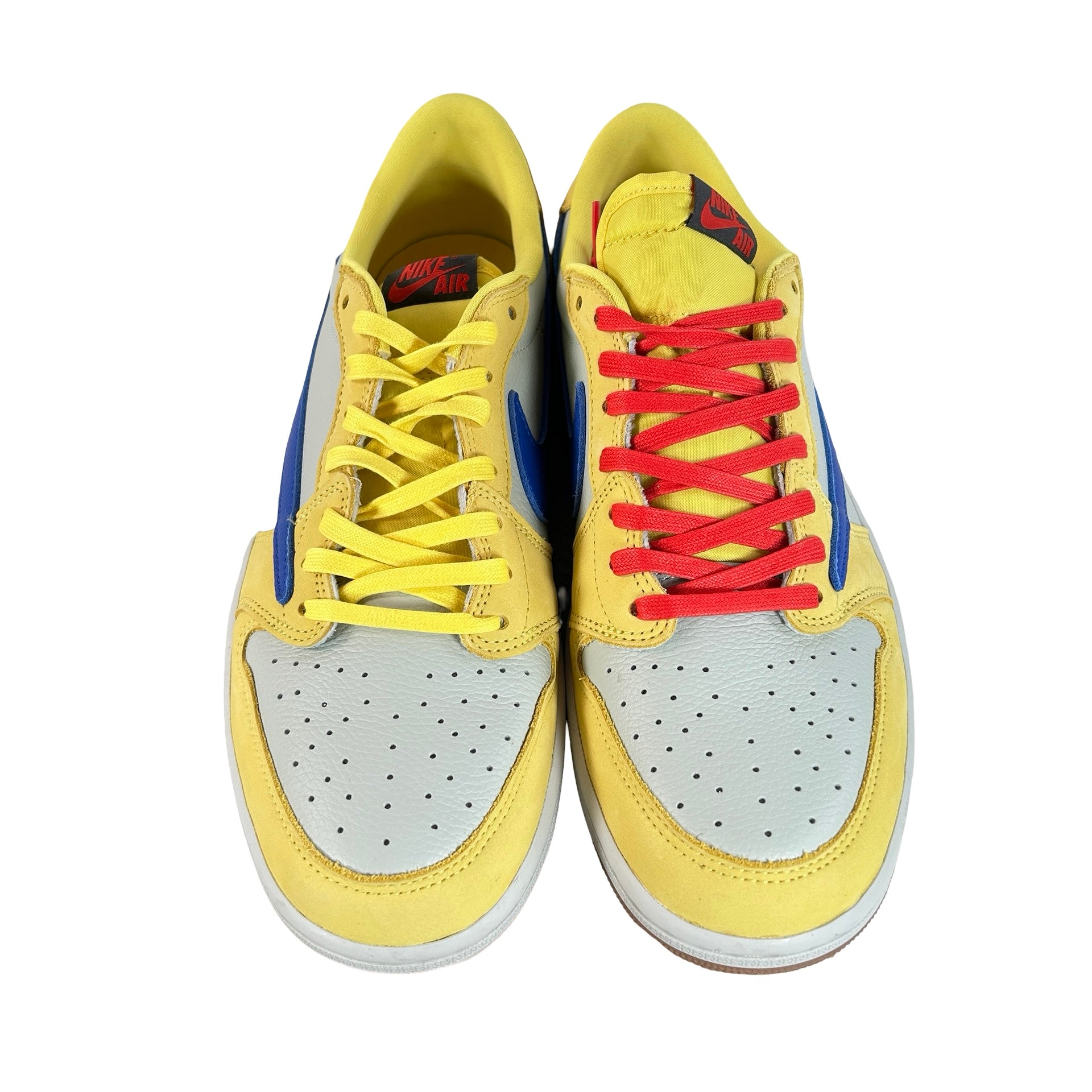 DZ4137 700 Jordan 1 Retro Low OG SP Travis Scott Canary (Women's