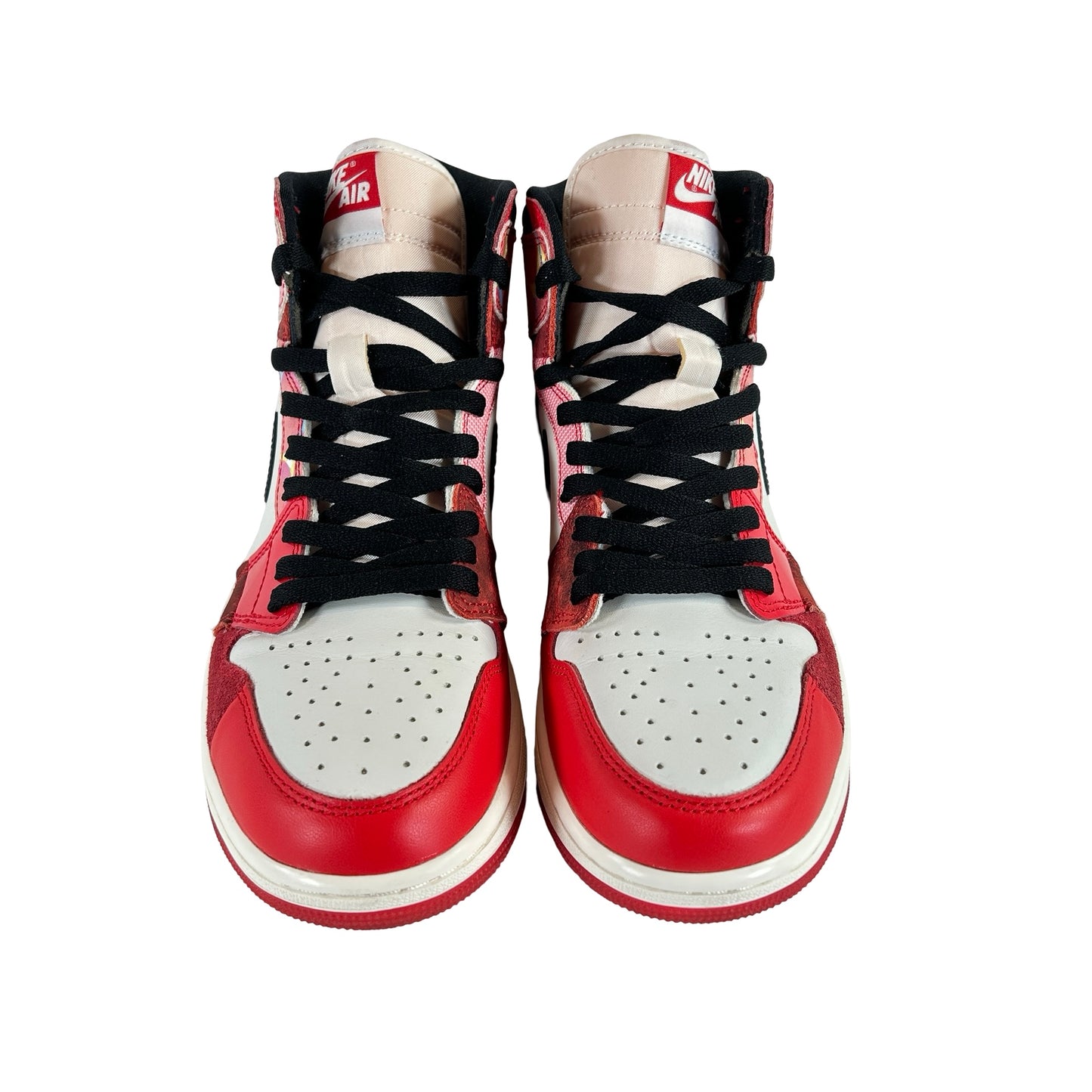 DV1748 601 Jordan 1 Retro High OG Spider-Man Across the Spider-Verse [USED] - 9 M (Used)