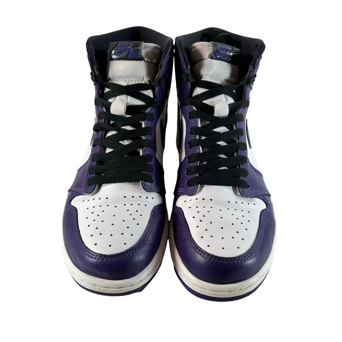 555088 500 Jordan 1 Court Purple [USED] - 10.5 M (Used2)