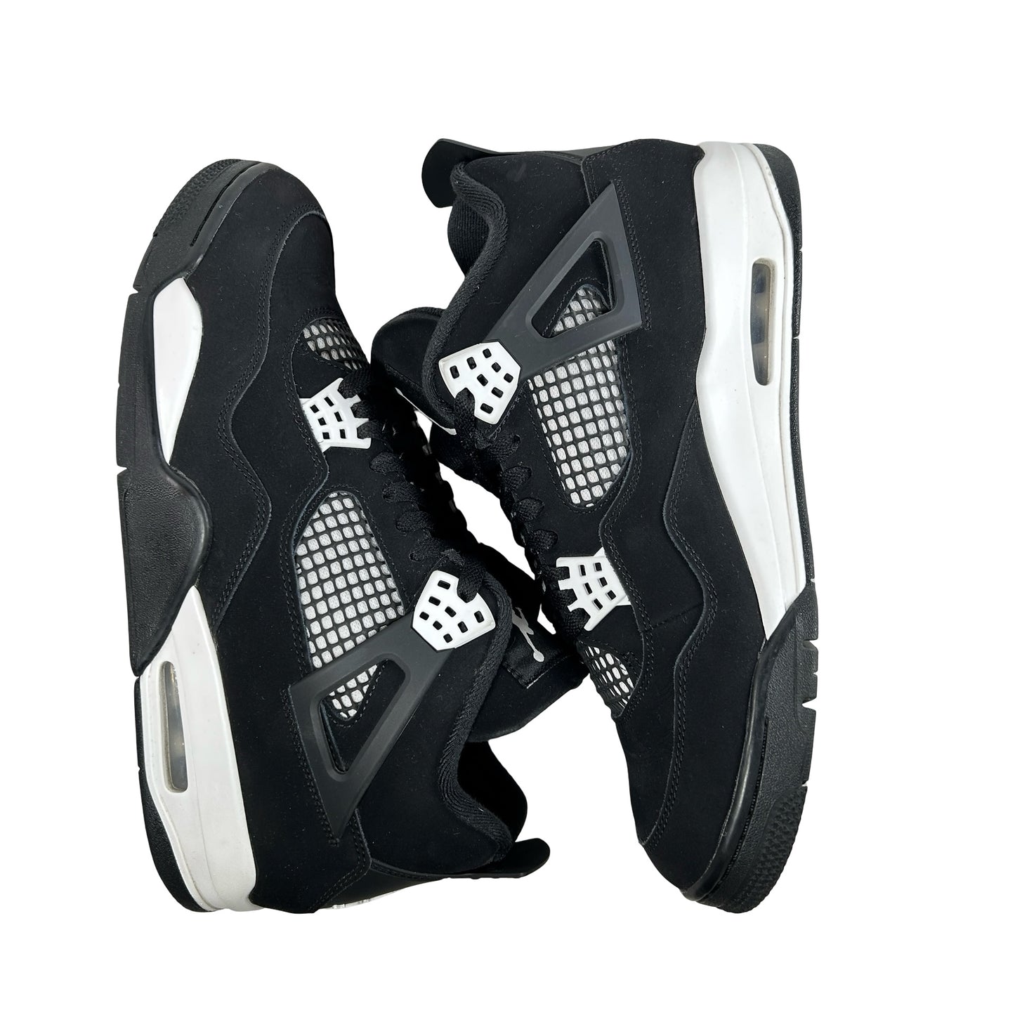 FQ8138 001  Jordan 4 Retro White Thunder [USED] - 11.5 M (Used2)