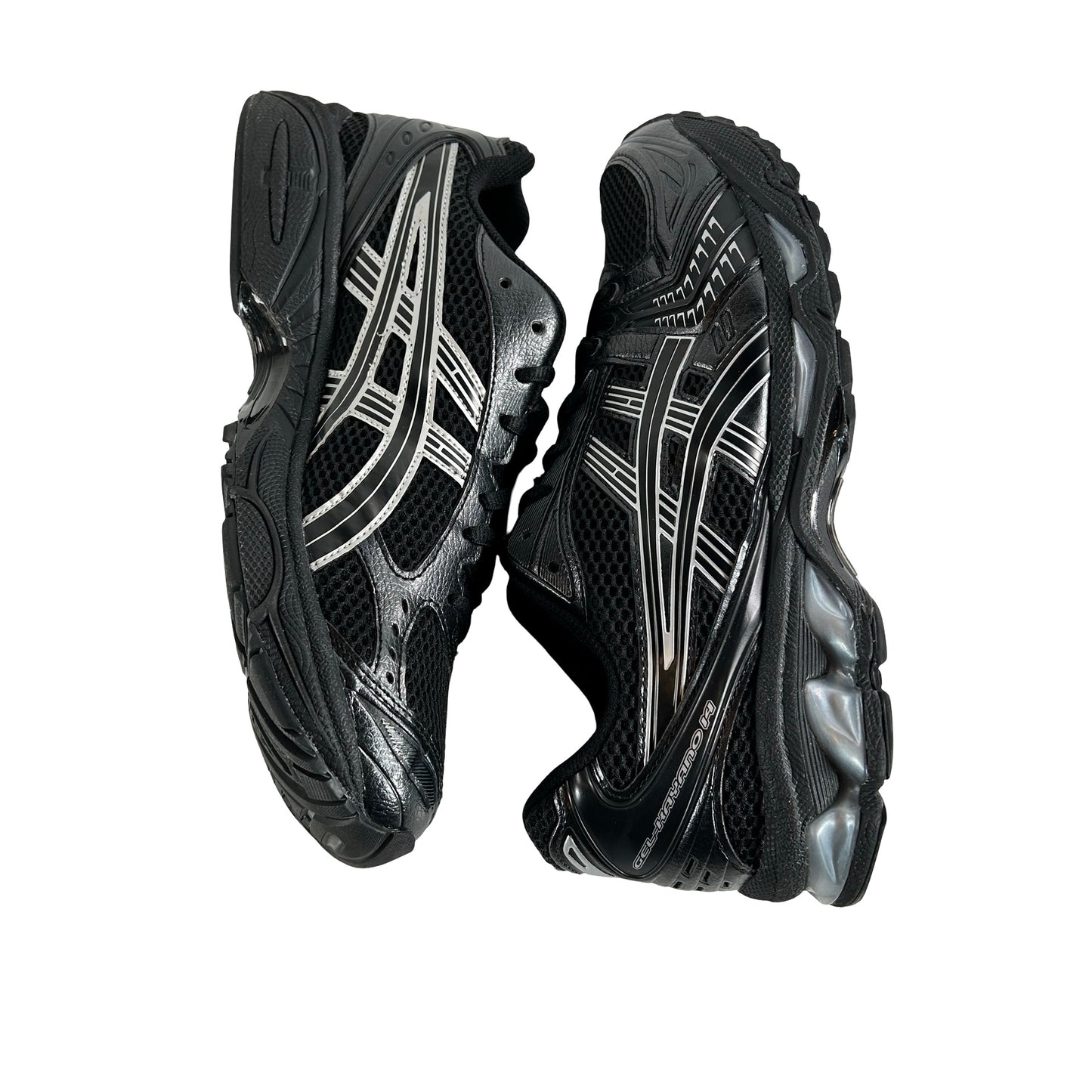 1201A019 006 ASICS Gel-Kayano 14 Black Pure Silver [USED] - 8.5 M (Used)