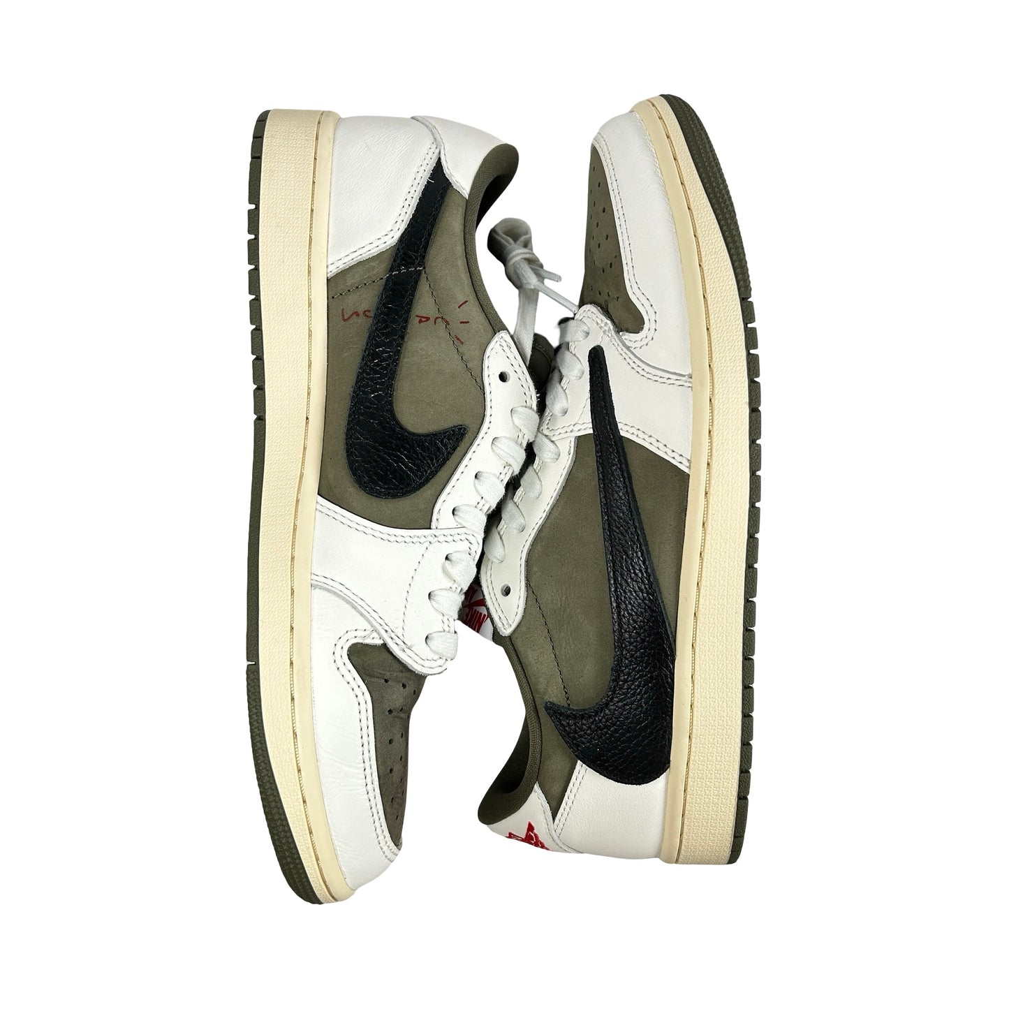 DM7866 200 Jordan 1 Retro Low OG SP Travis Scott Medium Olive [USED] - 9.5 M (Used2)