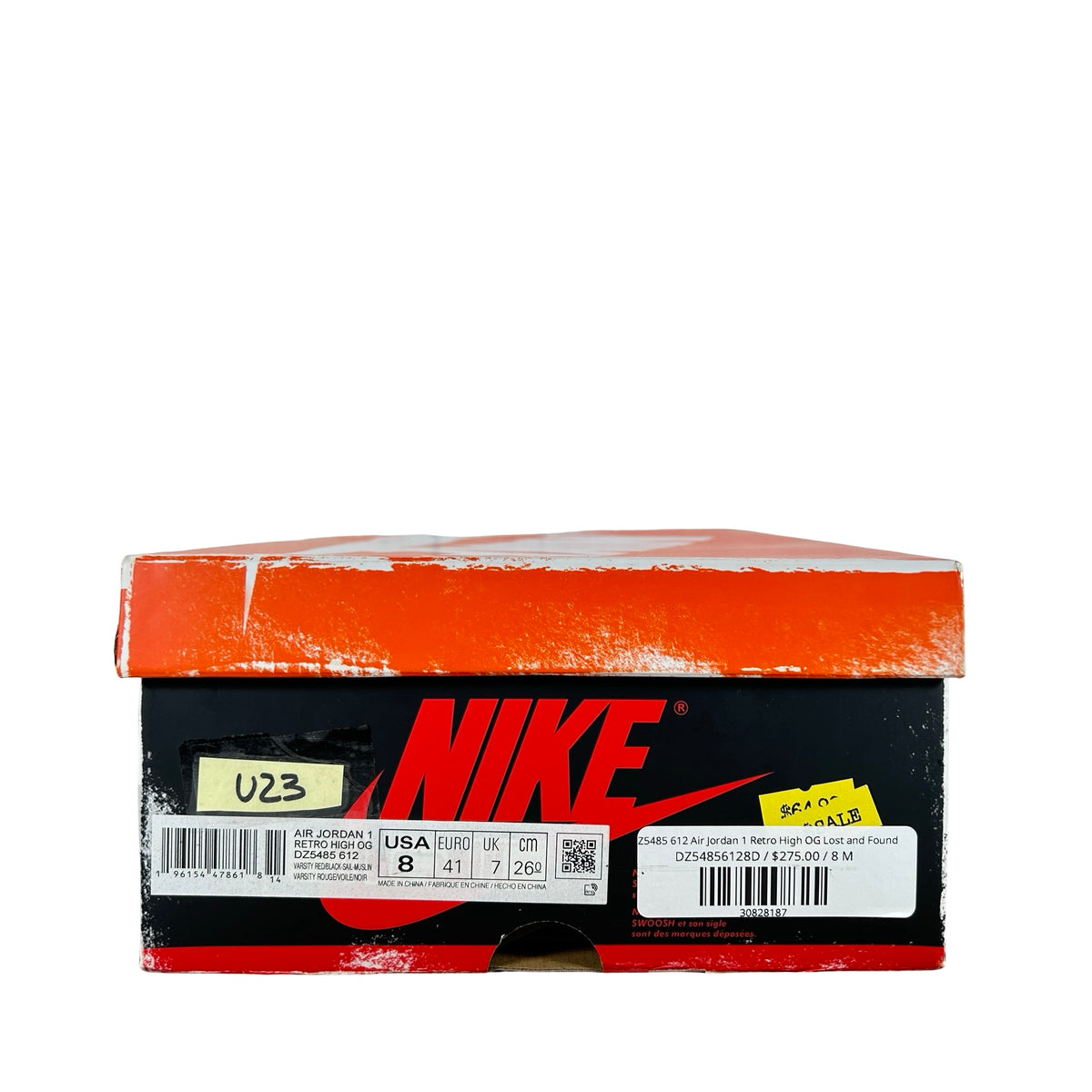 DZ5485 612 Jordan 1 Retro High OG Chicago Lost And Found [USED] - 8 M (Used23)