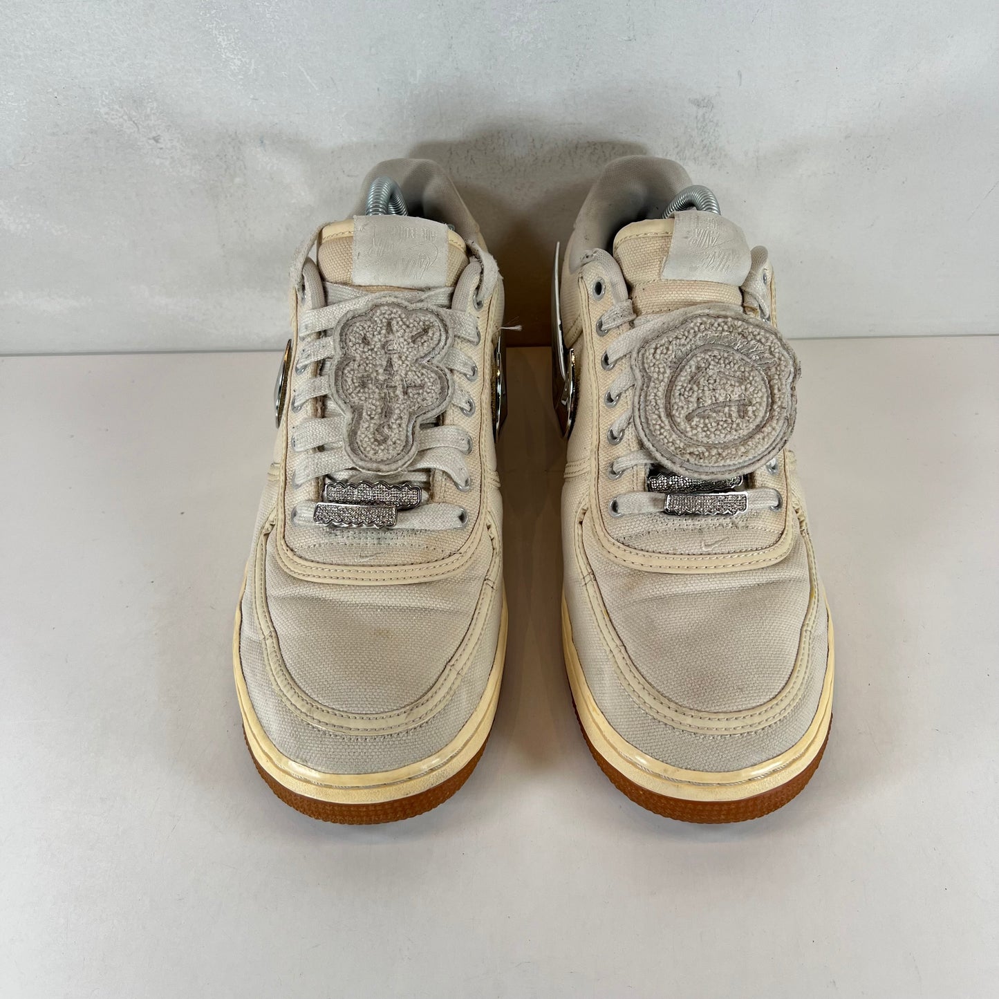 AQ4211 101 Nike Air Force 1 Low Travis Scott Sail [USED] - 10 M (Used)