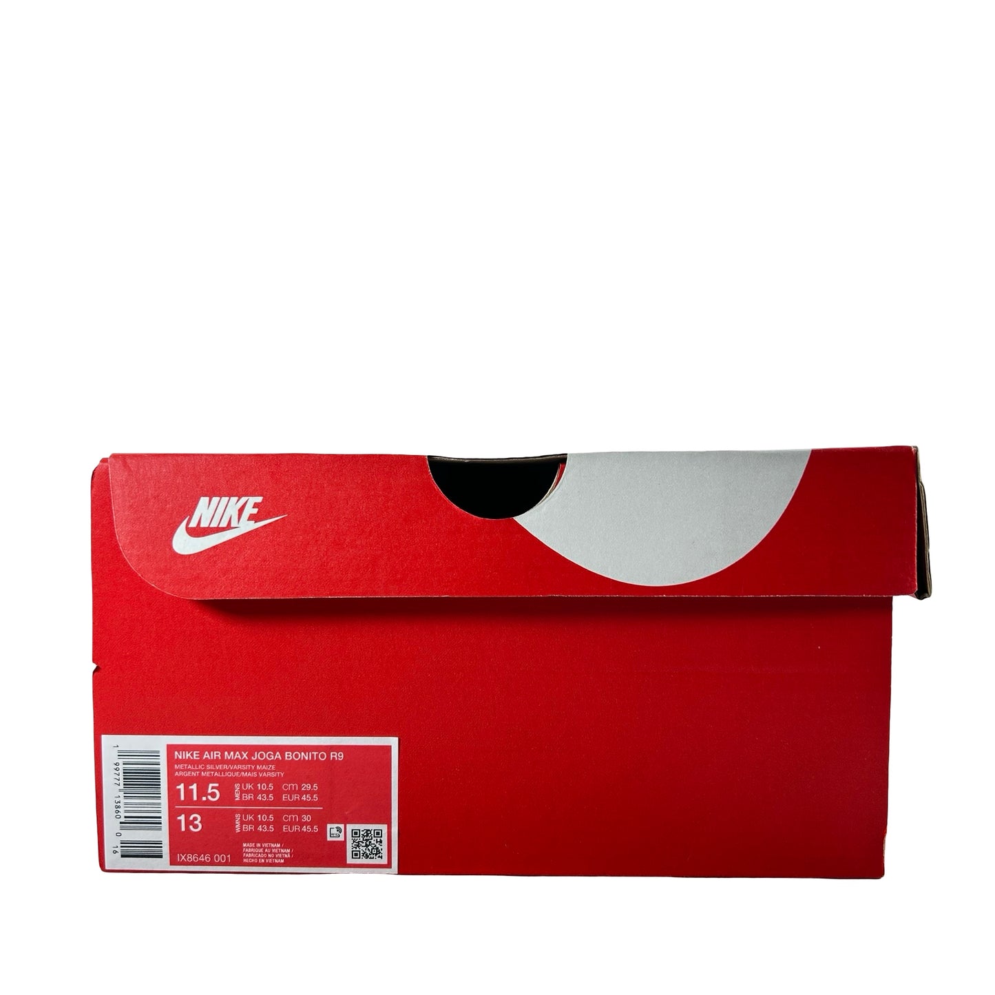 IX8646 001 Nike Air Max Joga Bonito R9 Brazil [USED] - 11.5 M (Used)