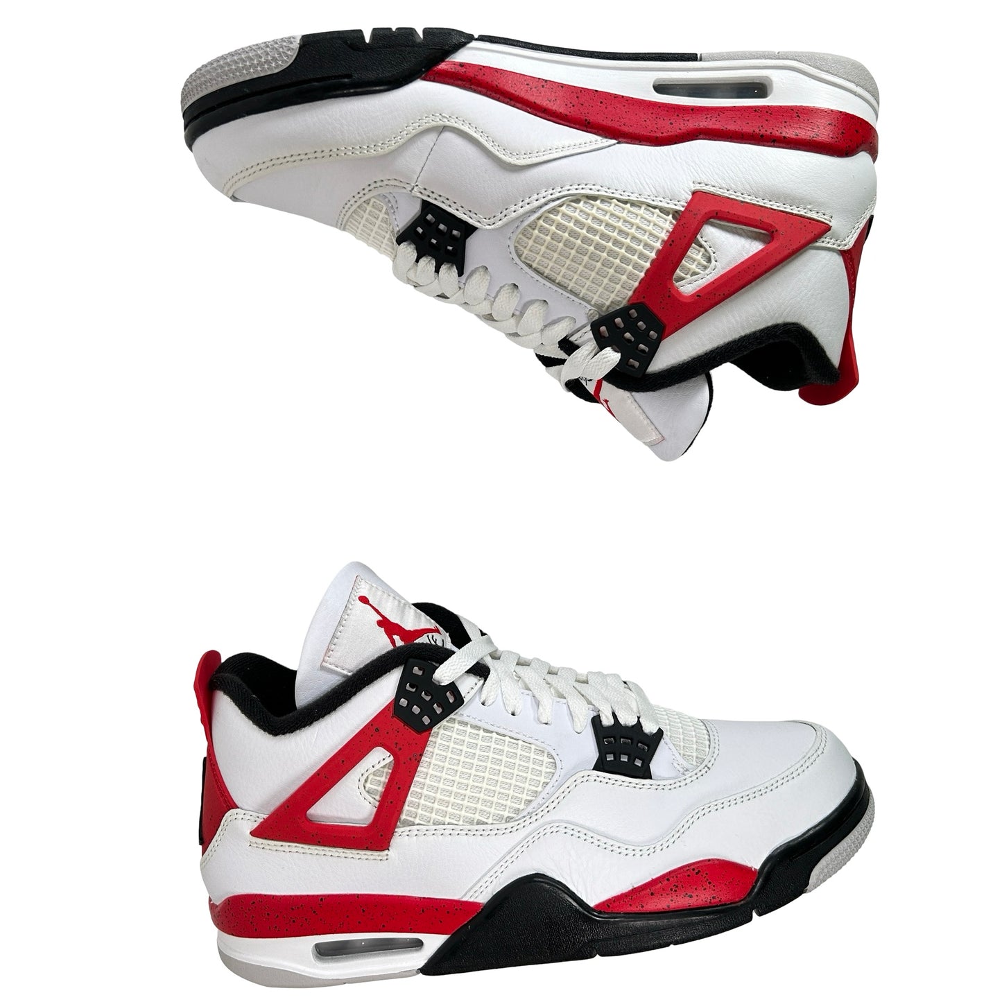 DH6927 161 Jordan 4 Retro Red Cement [USED] - 8.5 M (Used)