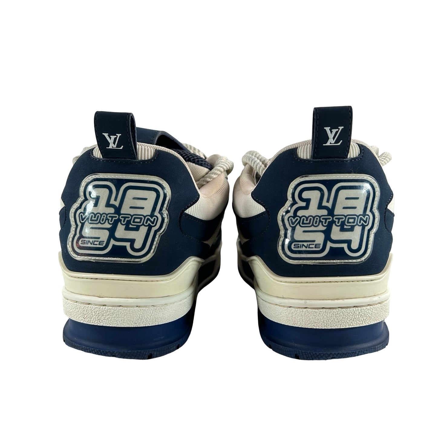 1AARRS Louis Vuitton Skate Trainer Marine [USED] - LV 9.5 / US 10.5 (Used) (Replace Box)