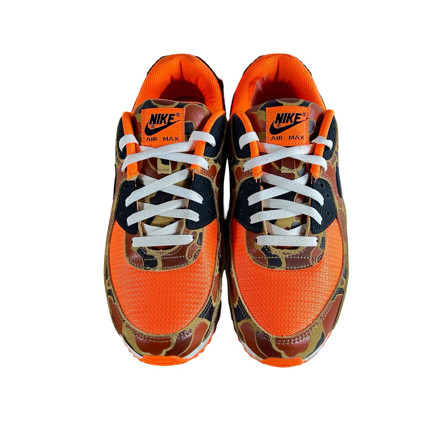 CW4039 800  Nike Air Max 90 Duck Camo Orange [USED] - 11 M (Used) (No Box)