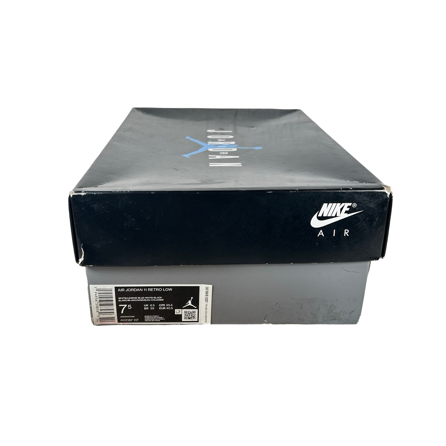 AV2187 117 Jordan 11 Low Legend Blue [USED] - 7.5 M (Used)
