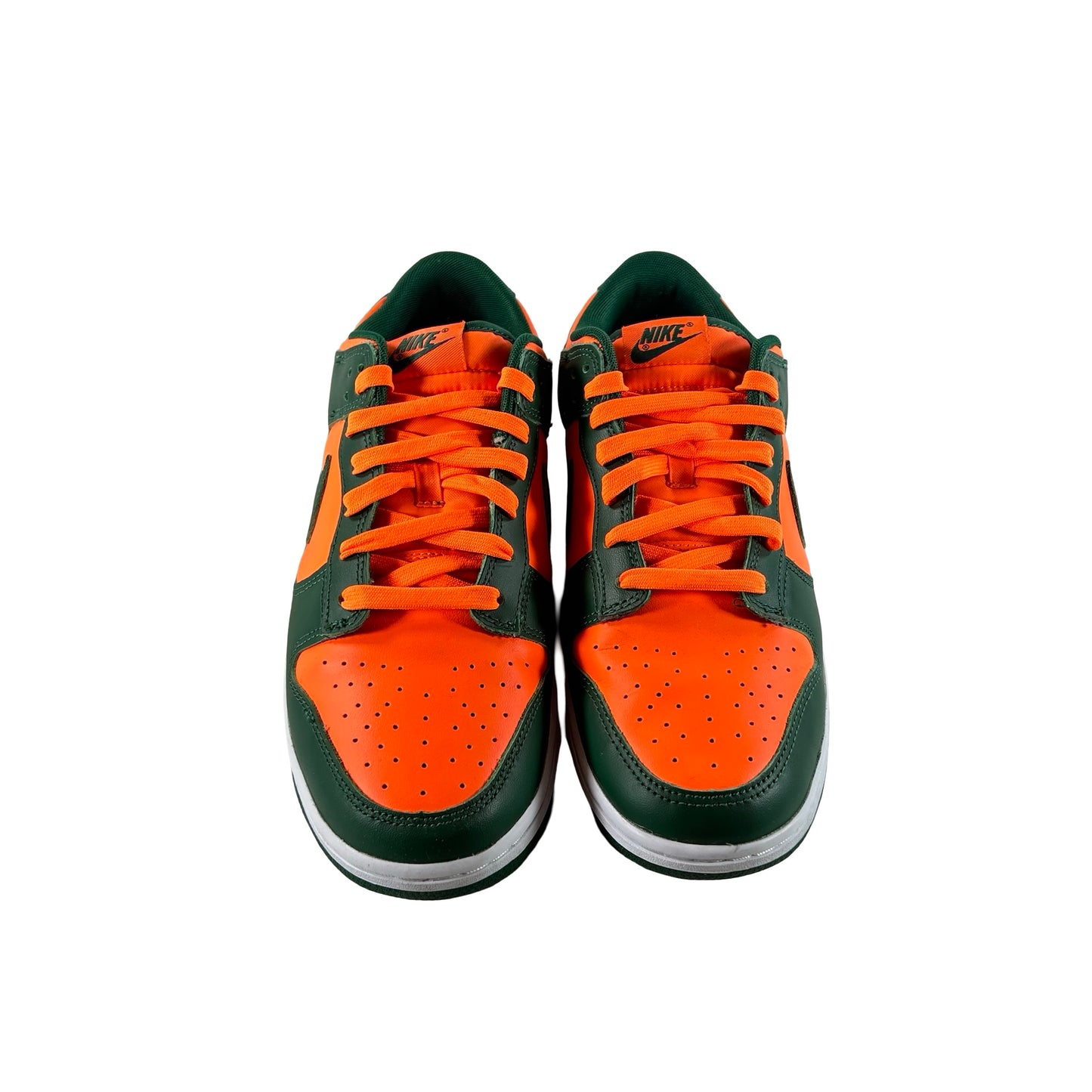 DD1391 300 Nike Dunk Low Retro Miami Hurricanes [USED] - 10 M (Used2) (No Box2)