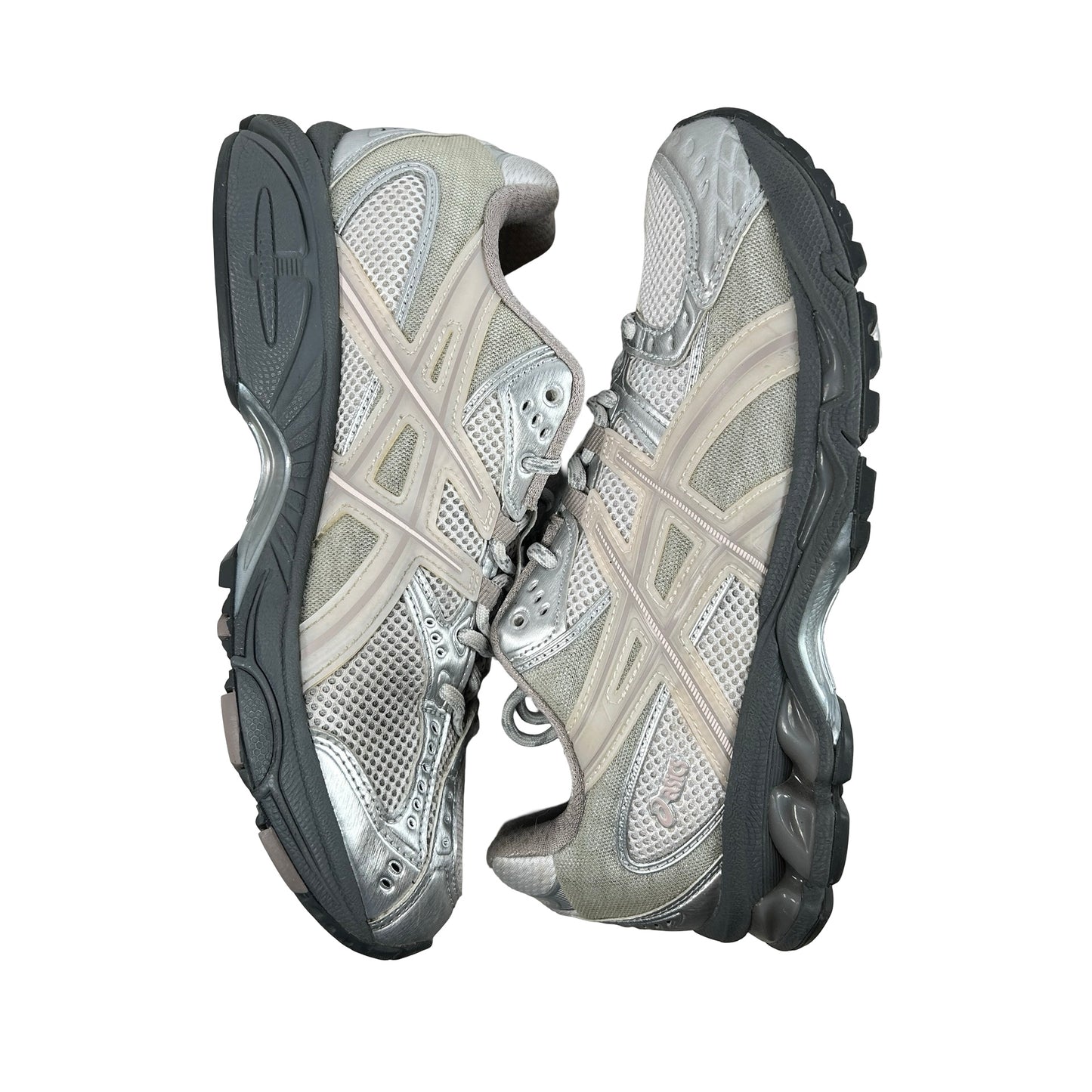 1203A723 100 ASICS Gel-Nimbus 10.1 Kith White Morganite [USED] - 7 M (Used)