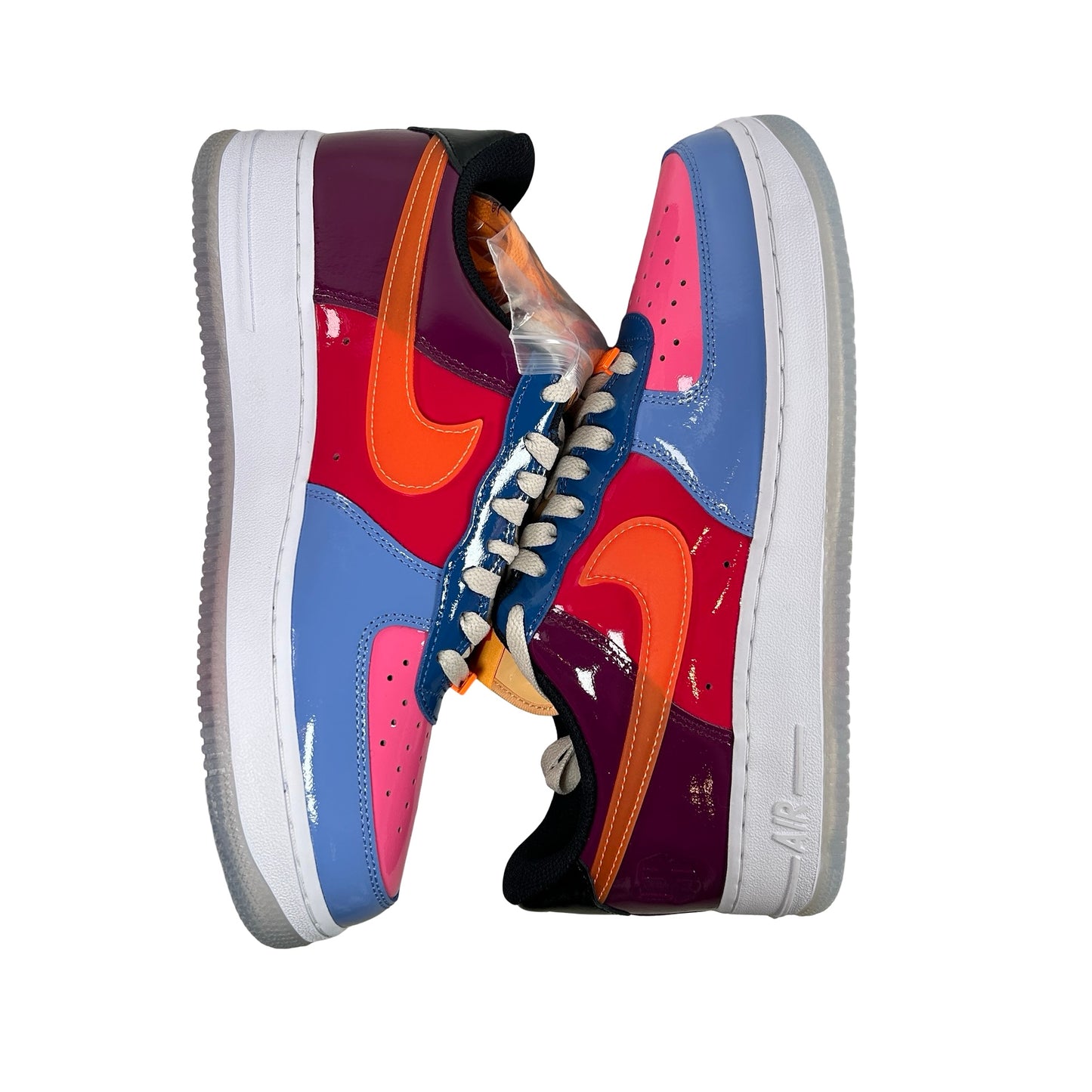 DV5255 400 Nike Air Force 1 Low SP UNDFTD Multi-Patent [CONDITIONAL] - 9.5 M (Yellowing)