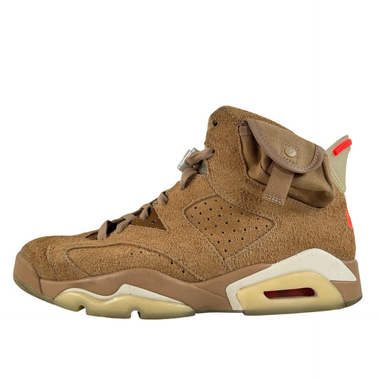DH0690 200 Jordan 6 Retro Travis Scott British Khaki [USED] - 9 M (Used13)