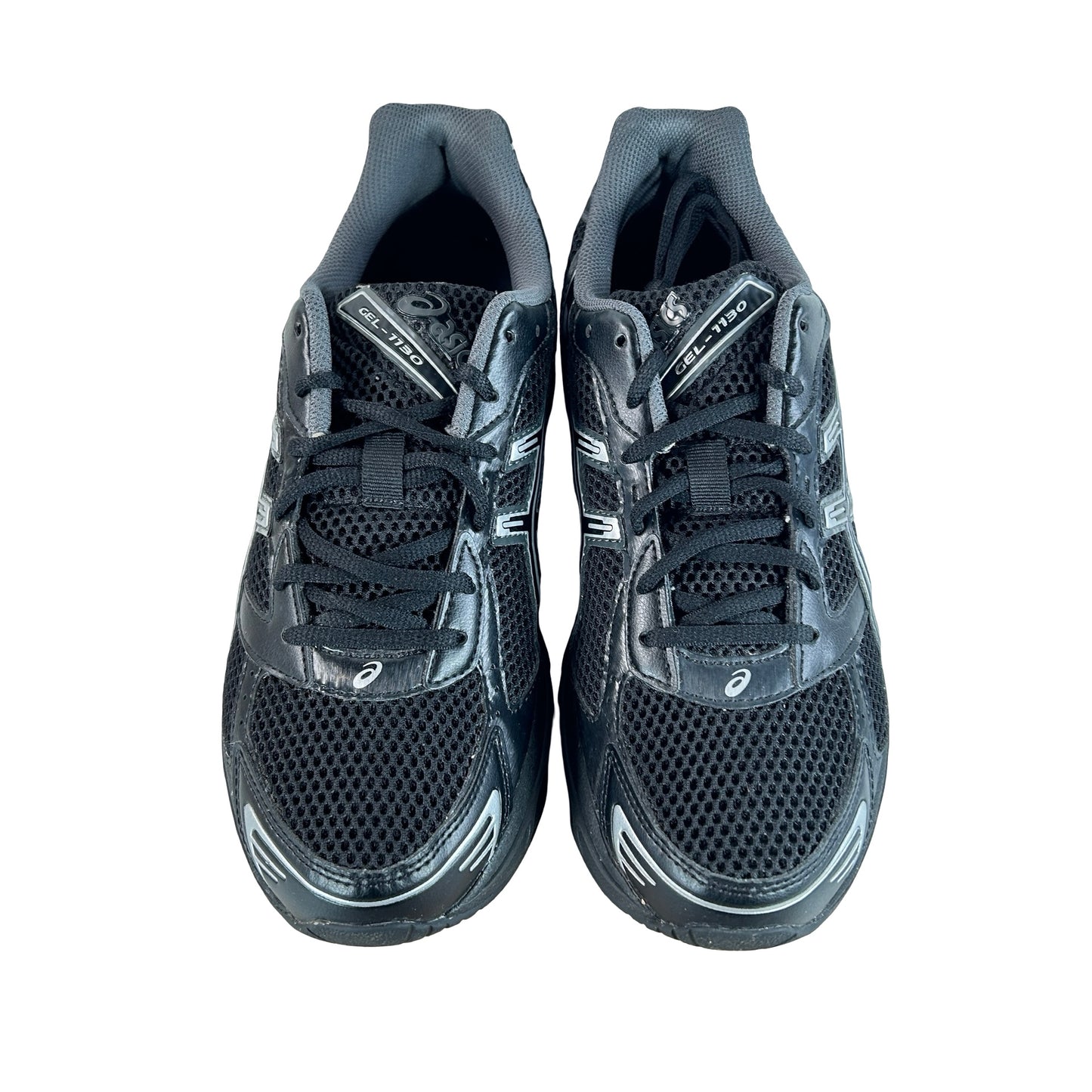 1201A906 001 ASICS Gel-1130 Black Pure Silver [USED] - 9.5 M (Used3)