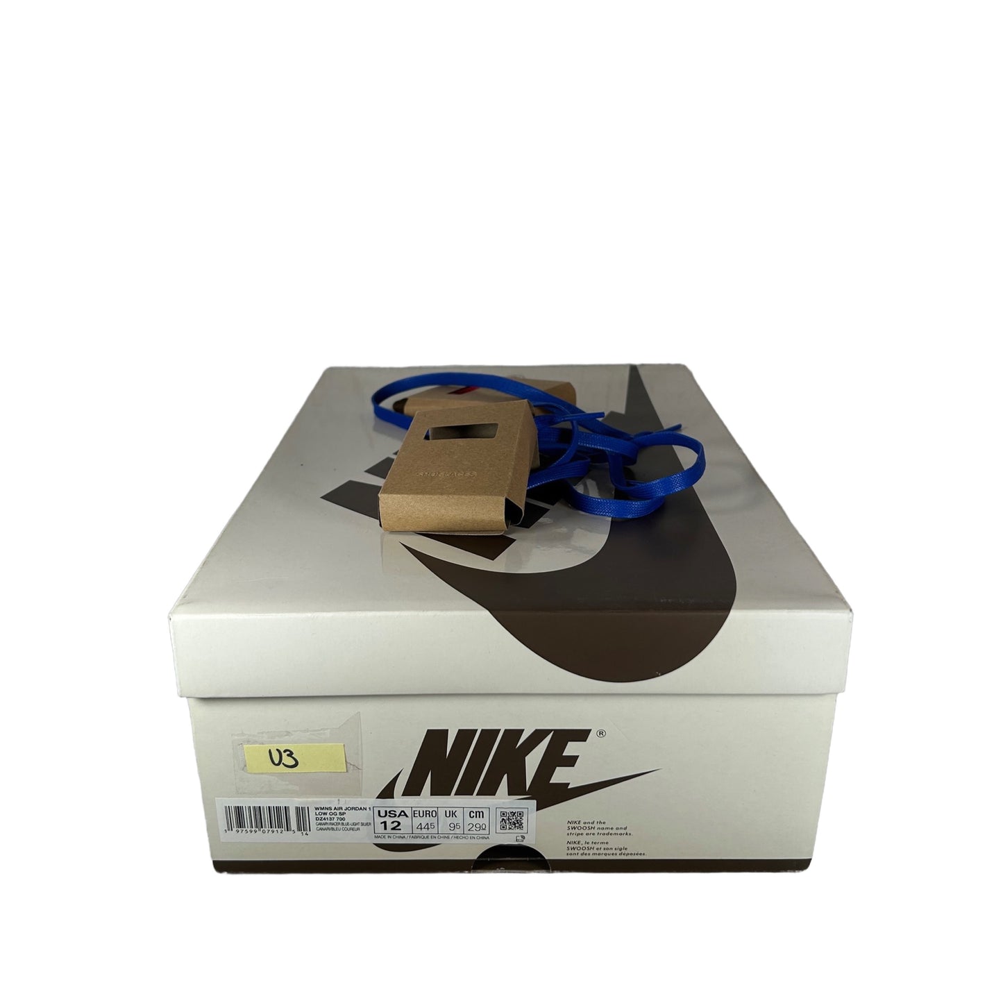 DZ4137 700 Jordan 1 Retro Low OG SP Travis Scott Canary (Women's) [USED] - 12 W (Used3)