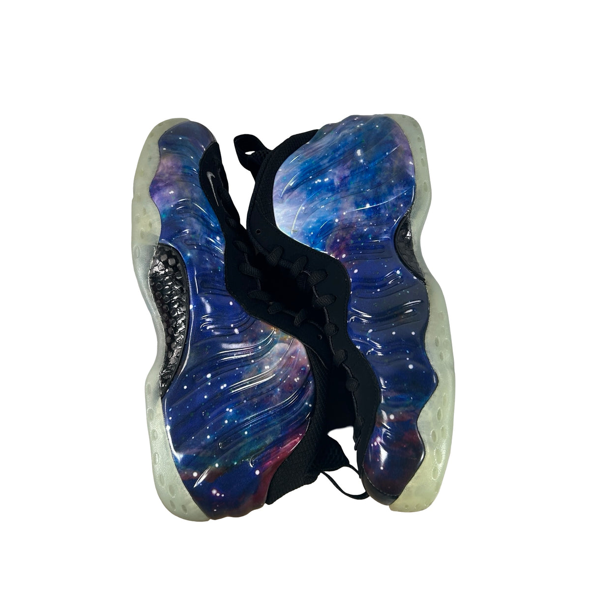FQ4303 400 Nike Air Foamposite One Galaxy (2025) [USED] - 9 M (Used) (No Box)