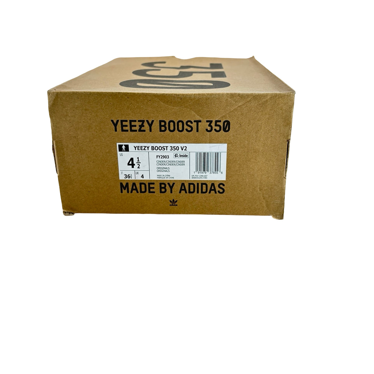 FY2903 adidas Yeezy Boost 350 V2 Cinder [USED] - 4.5 M (Used)