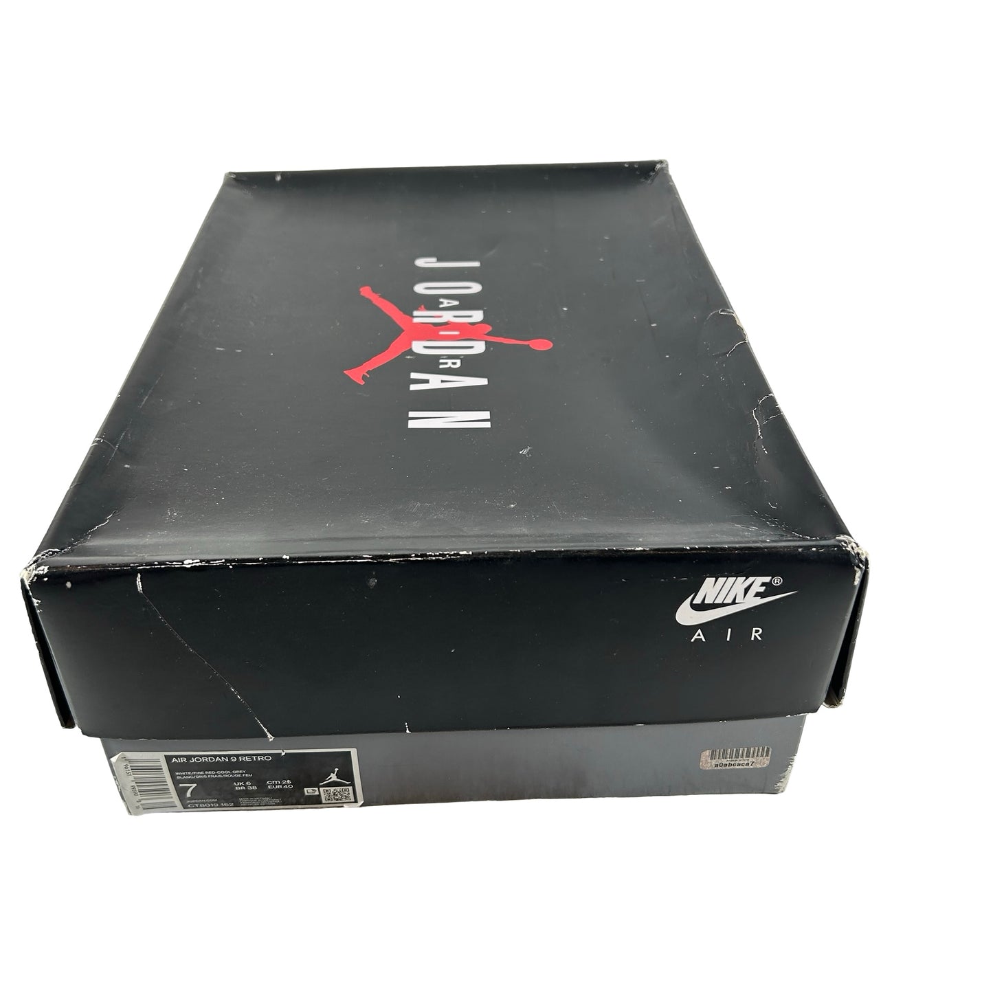 CT8019 162 Jordan 9 Retro Fire Red [USED] - 7 M (Used)