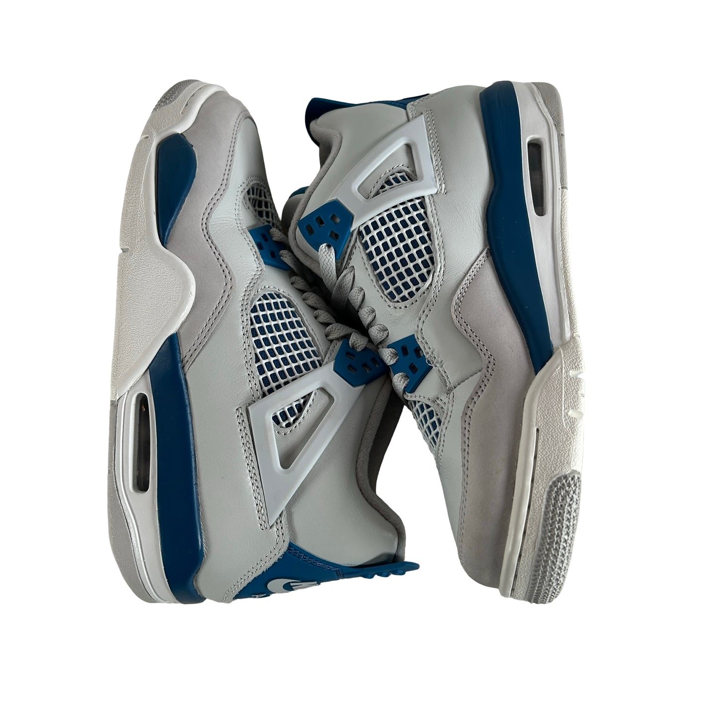 HF4281 141 Jordan 4 Retro Military Blue (2024) (GS) [USED] - 5.5 Y (Used2)