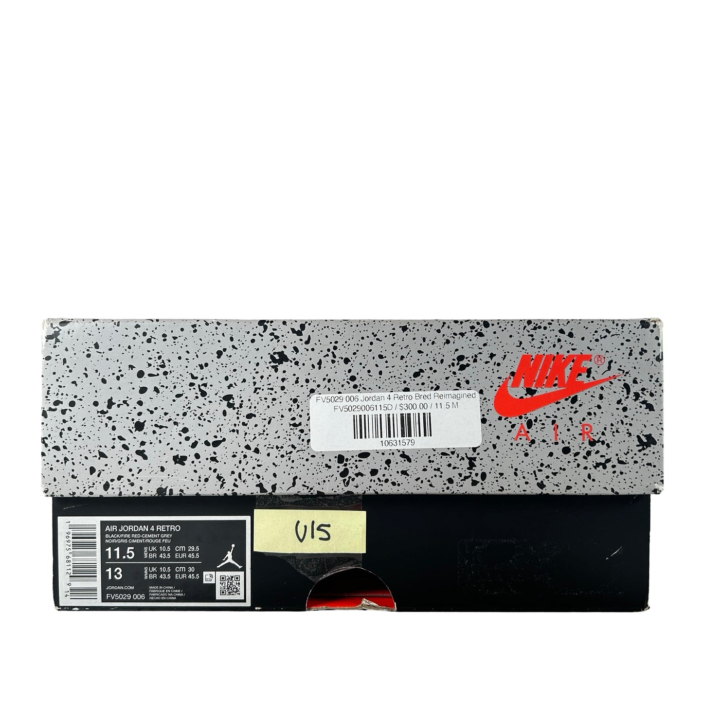 FV5029 006 Jordan 4 Retro Bred Reimagined [USED] - 11.5 M (Used15)