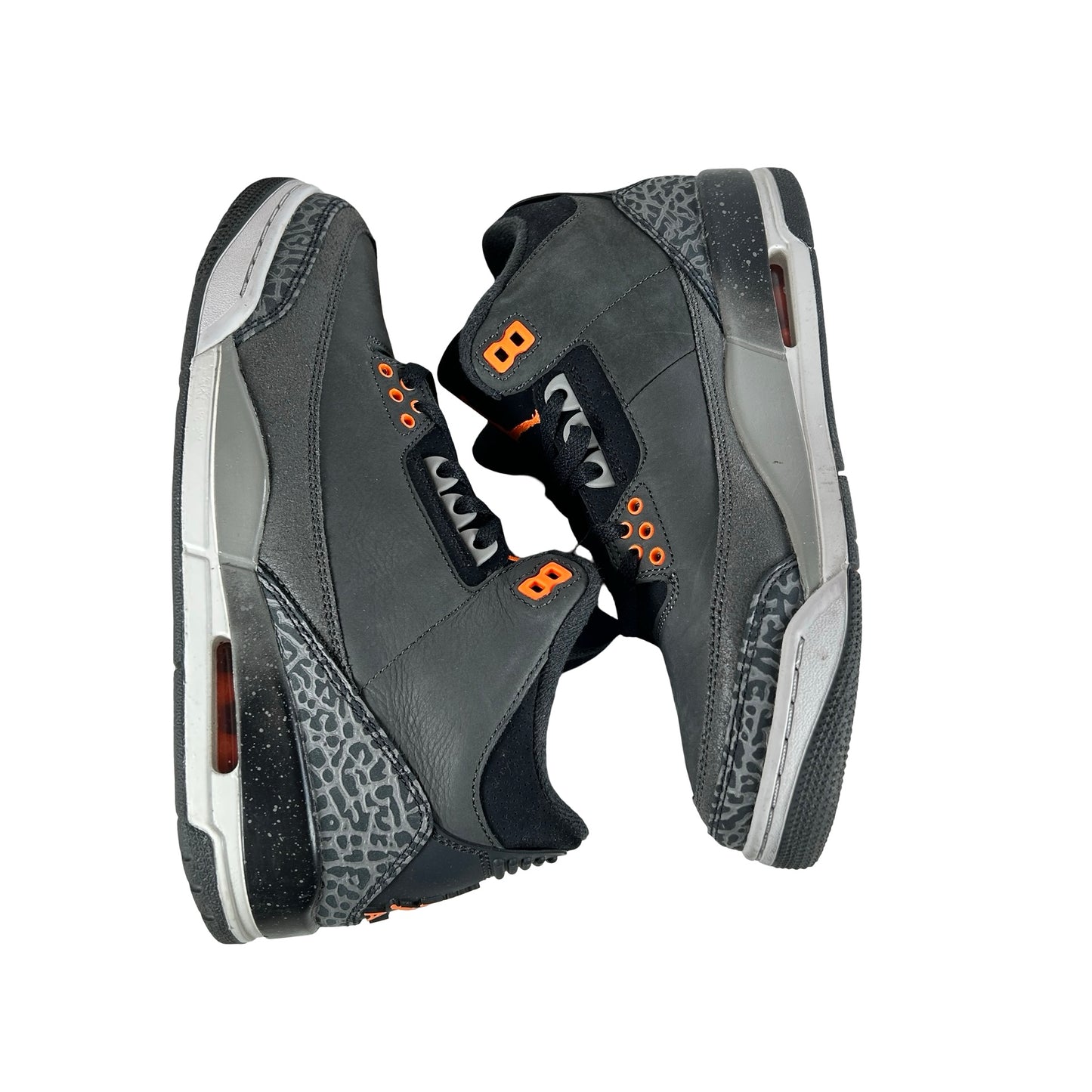 CT8532 080 Jordan 3 Retro Fear Pack (2023) [USED] - 8.5 M (Used5)