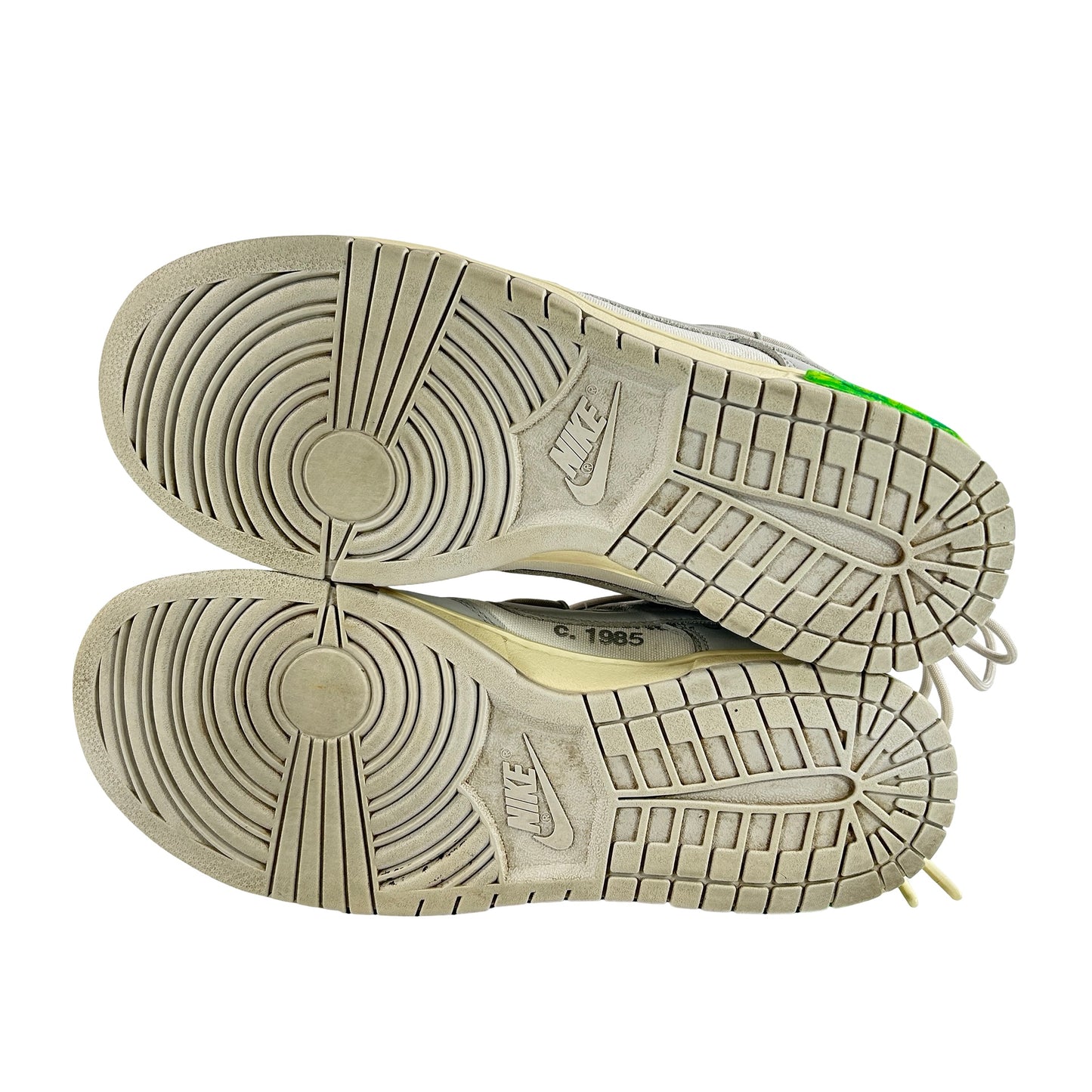 DM1602 117 Nike Dunk Low Off-White Lot 42 [USED] - 10.5 M (Used)