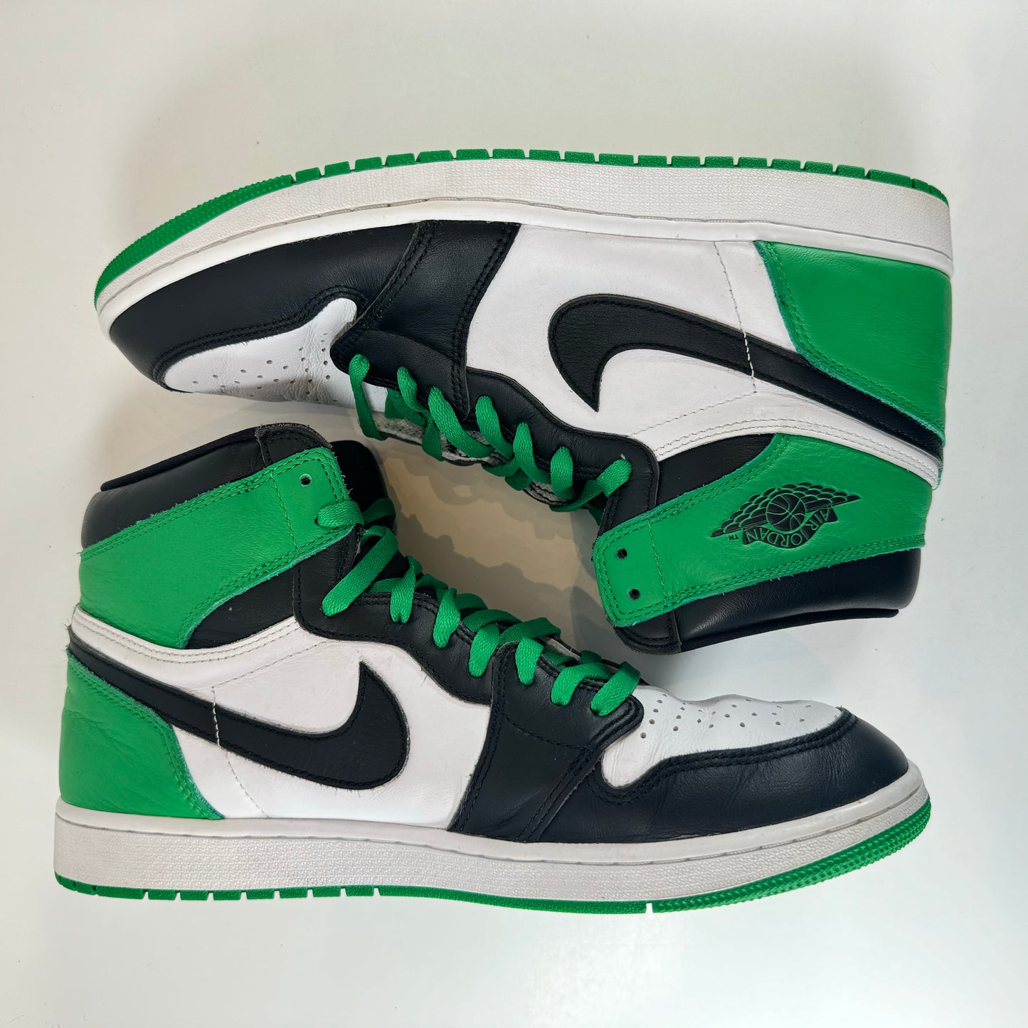 DZ5485 031 Jordan 1 Retro High OG Lucky Green [USED] - 13 M (Used) (No Box)