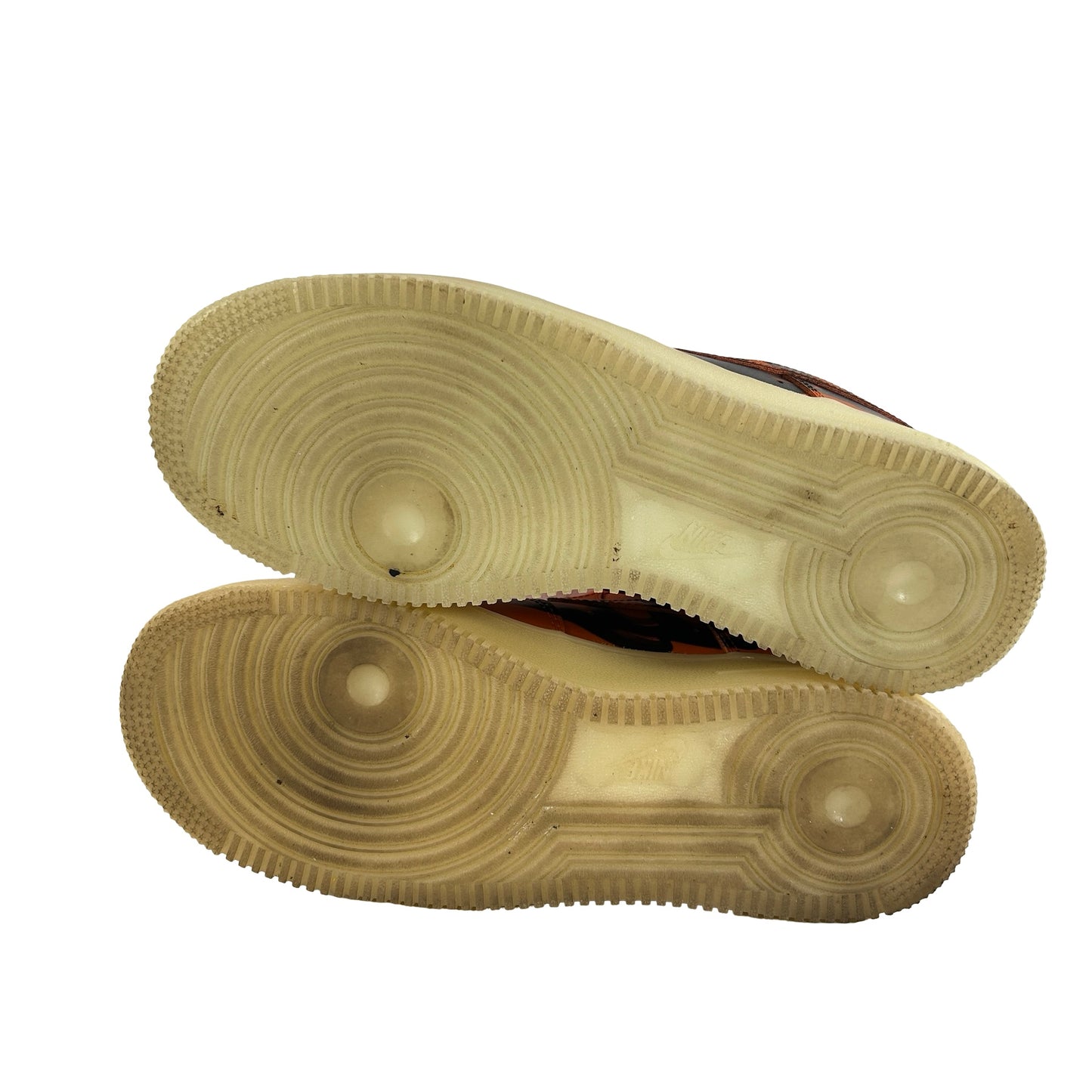 CU8067 800 Nike Air Force 1 Low Orange Skeleton Halloween [USED] - 6.5 M (Used)