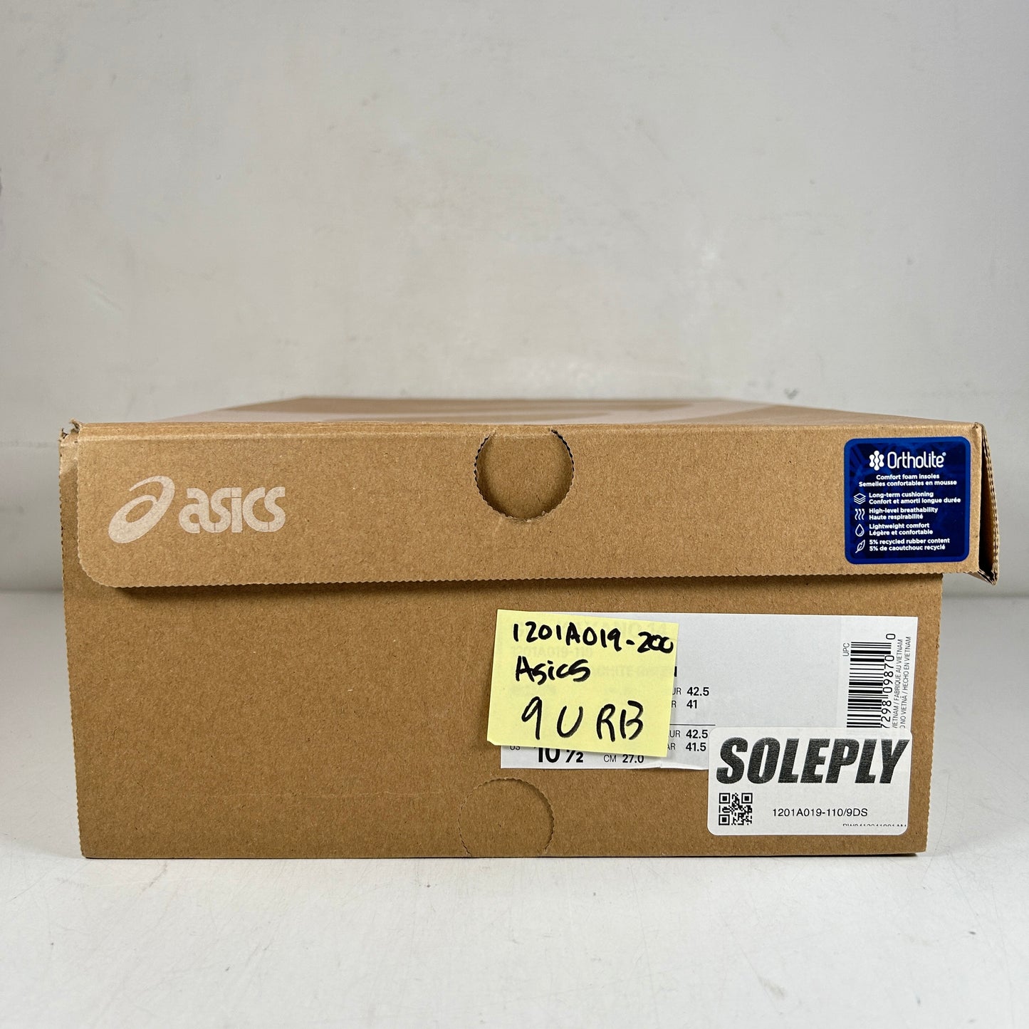 1201A019 200 ASICS Gel-Kayano 14 Birch Dark Pewter [USED] - 9 M (Used) (Replace Box)