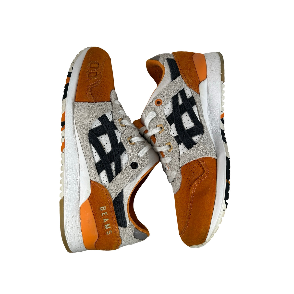 1191A119 800 ASICS Gel-Lyte III AFEW x Beams Orange Koi [USED] - 9.5 M (Used)