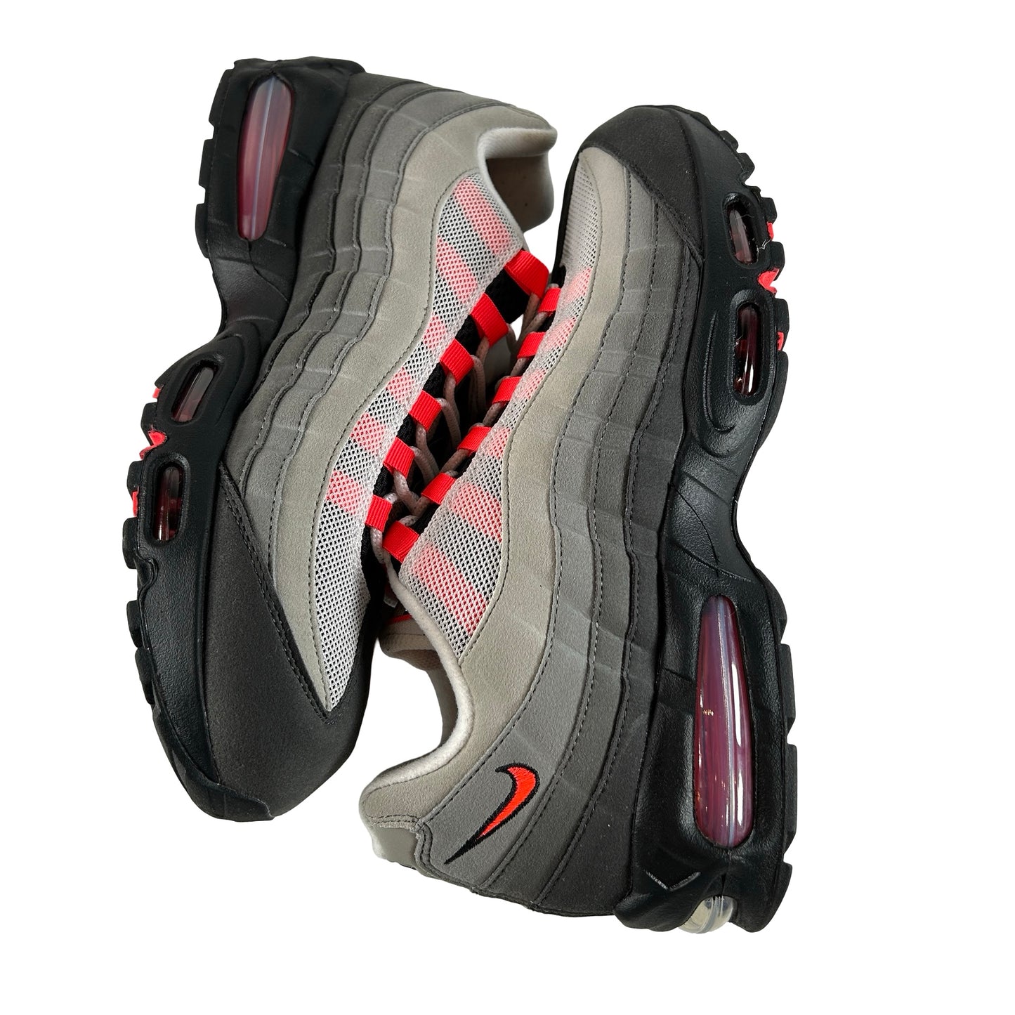 IM7410 001 Nike Air Max 95 OG Big Bubble Solar Red (2025) [USED] - 12 M (Used)