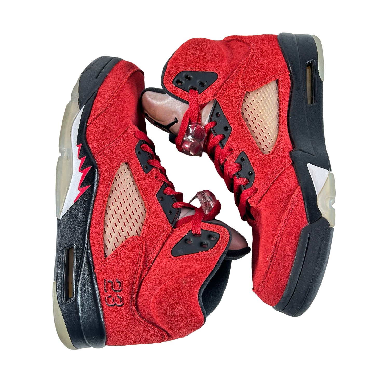 DD0587 600 Jordan 5 Raging Bull Red (2021) [USED] - 8 M (Used) (No Box)