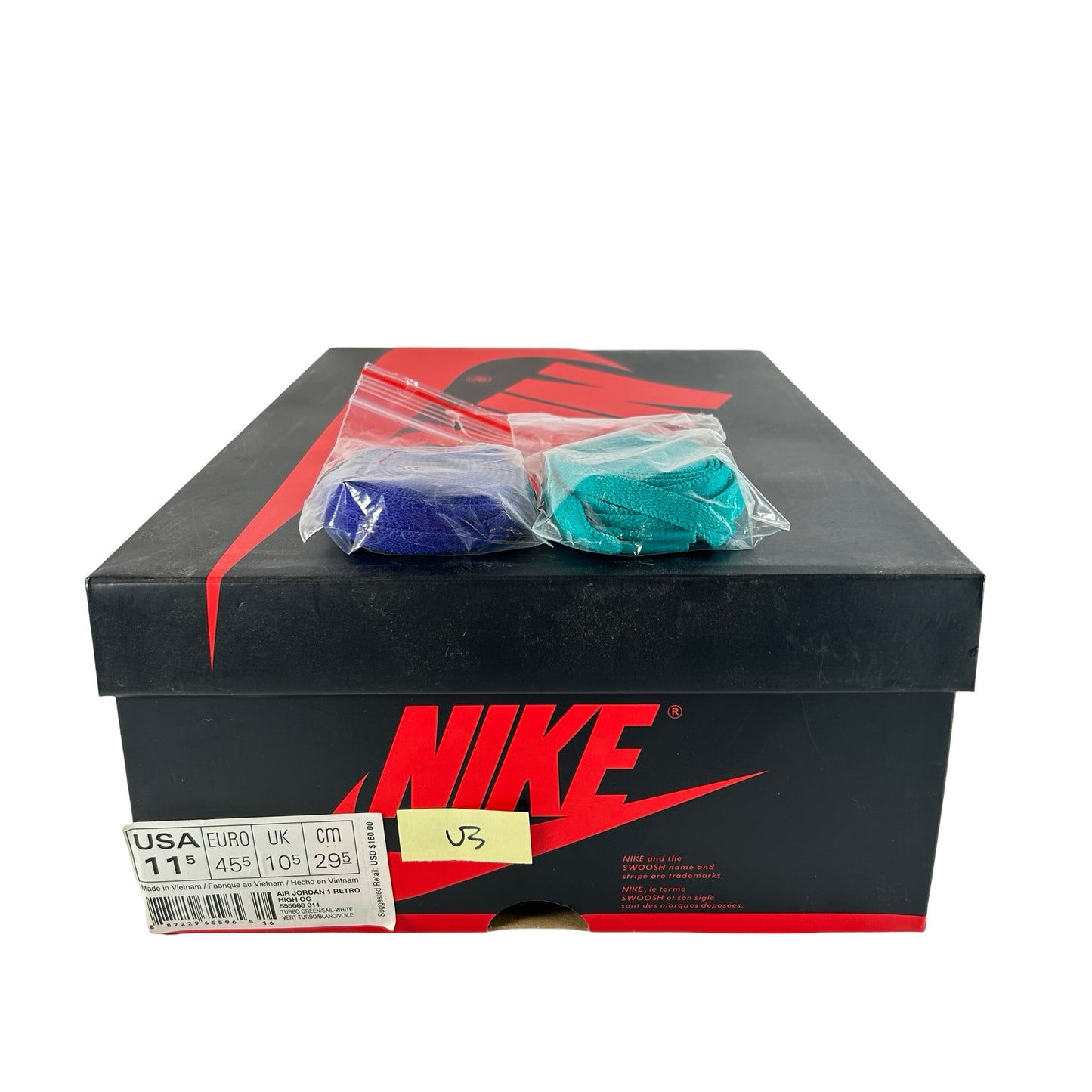 555088 311 Jordan 1 Turbo Green [USED] - 11.5 M (Used3)