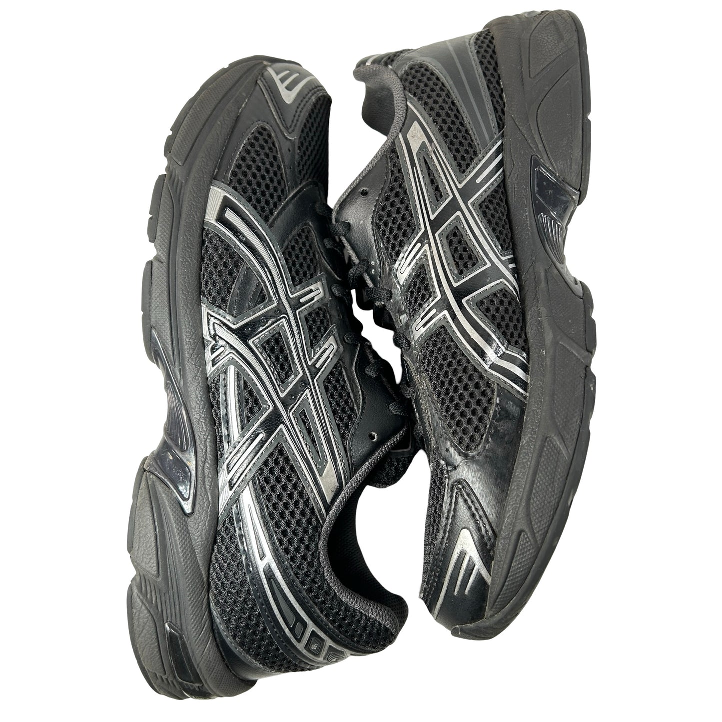 1201A906 001 ASICS Gel-1130 Black Pure Silver [USED] - 9 M (Used) (No Box)