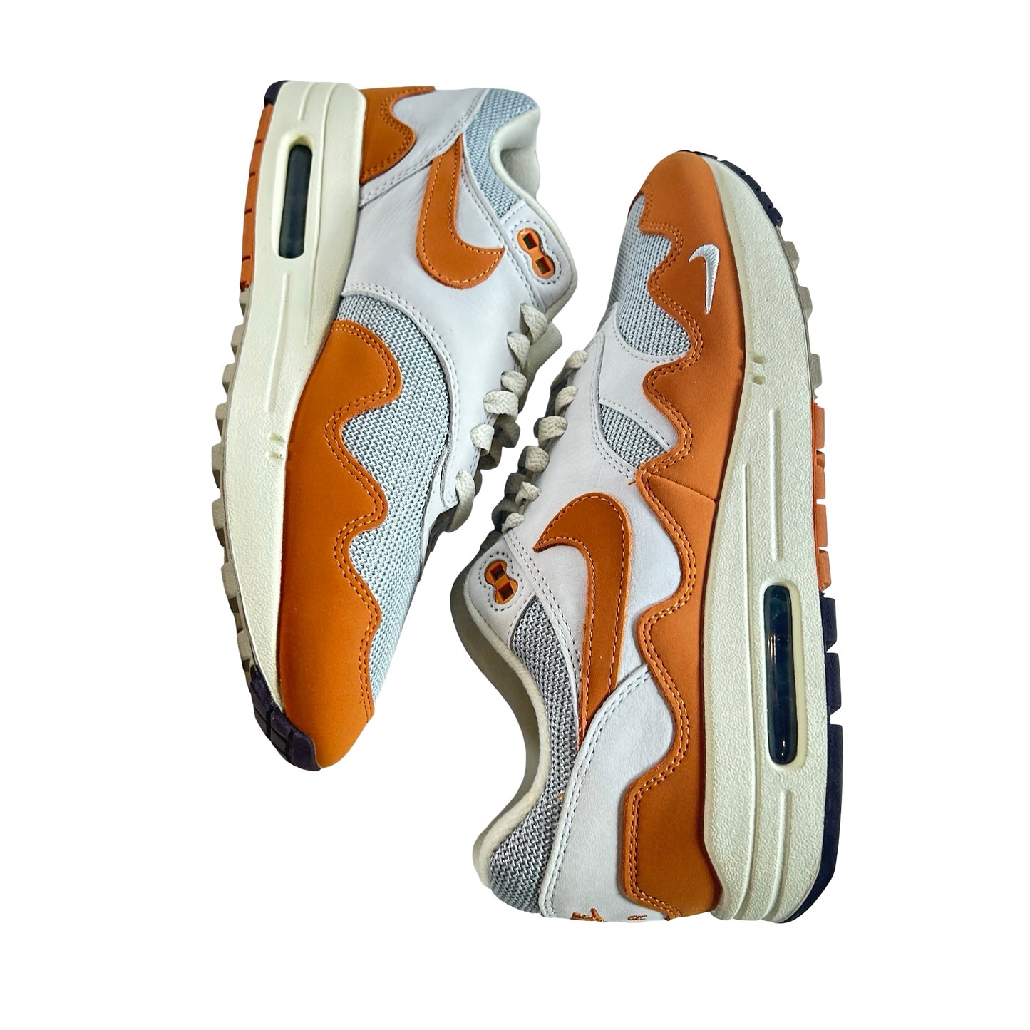 DH1348 001 Nike Air Max 1 Patta Waves Monarch (with Bracelet) [USED] - 8 M (Used)