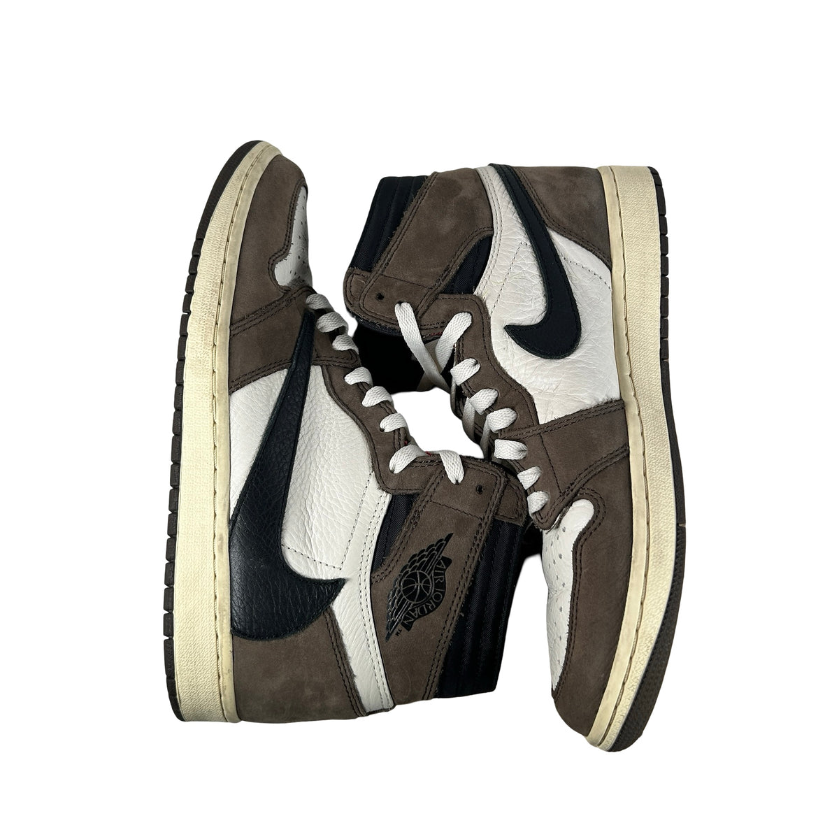 CD4487 100 Jordan 1 Retro High OG SP Travis Scott Mocha [USED] - 9.5 M (Used4)
