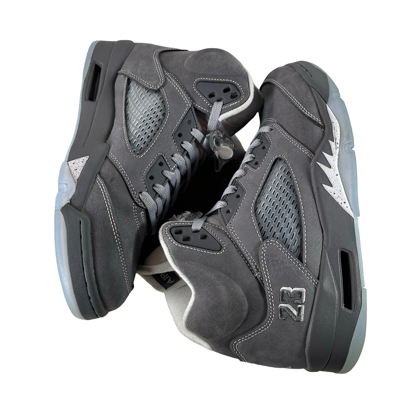DD0587 002 Jordan 5 Retro Wolf Grey (2026) [USED] - 9 M (Used5)