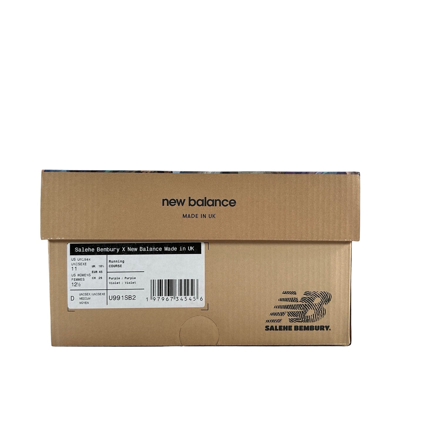 U991SB2 New Balance 991v2 MiUK Salehe Bembury Colors Be The Palette [USED] - 11 M (Used)