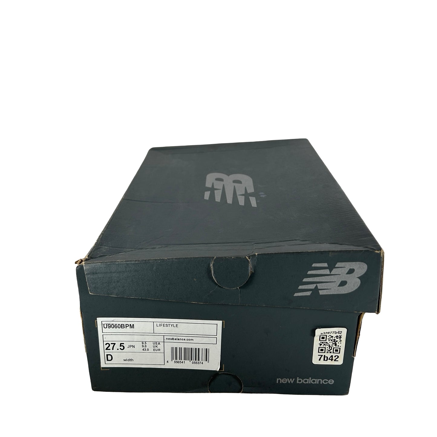 U9060BPM New Balance 9060 Triple Black [USED] - 9.5 M (Used)