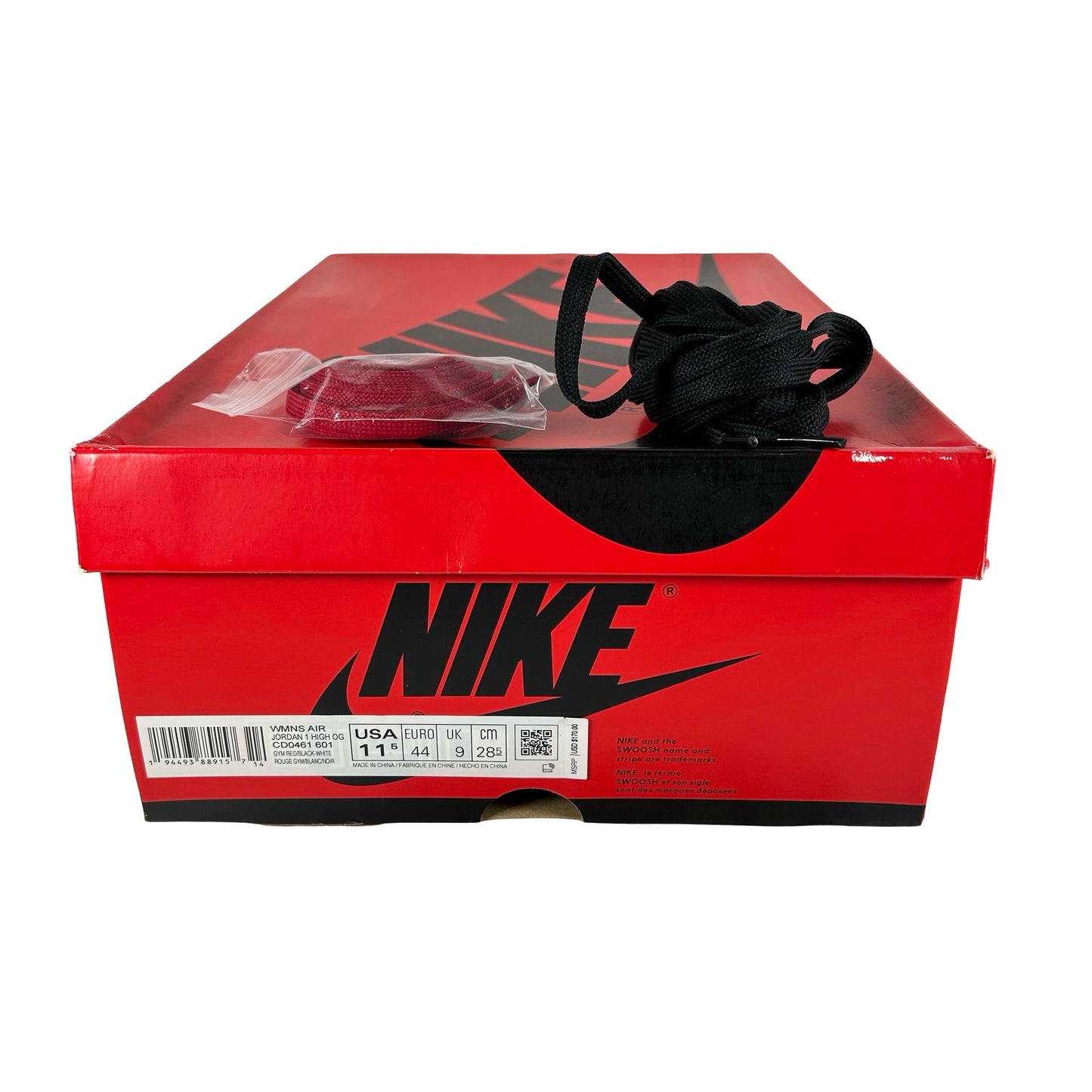 CD0461 601 Jordan 1 Retro High Satin Snake Chicago (Women's) [USED] - 11.5 W (Used)