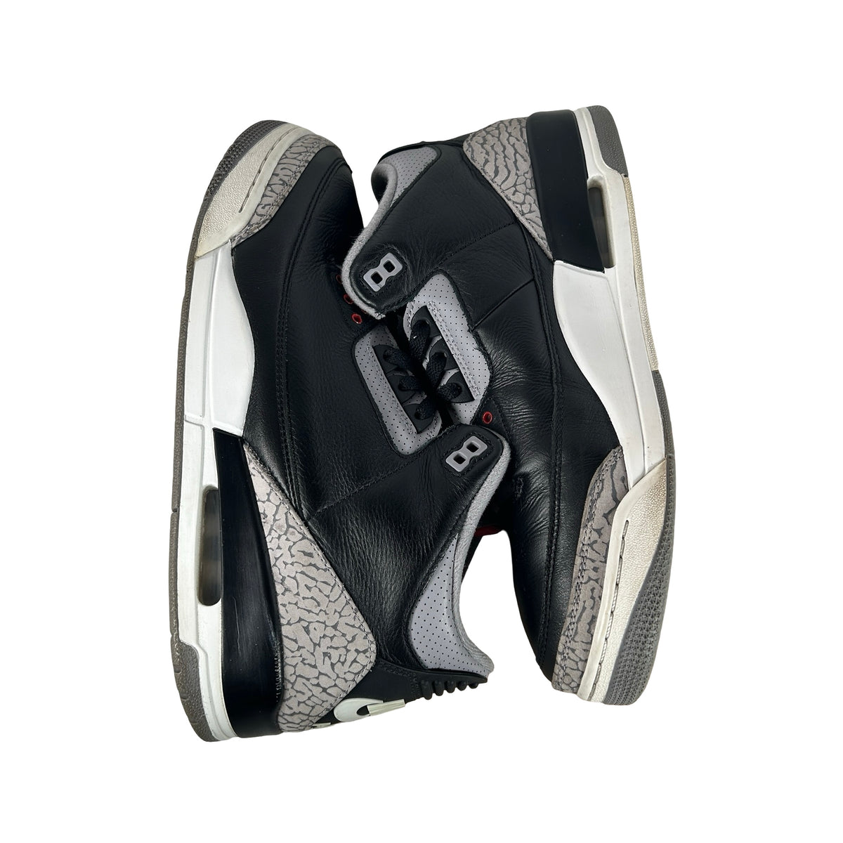 DN3707 010 Jordan 3 Retro Black Cement Reimagined (2024) [USED] - 12 M (Used26)