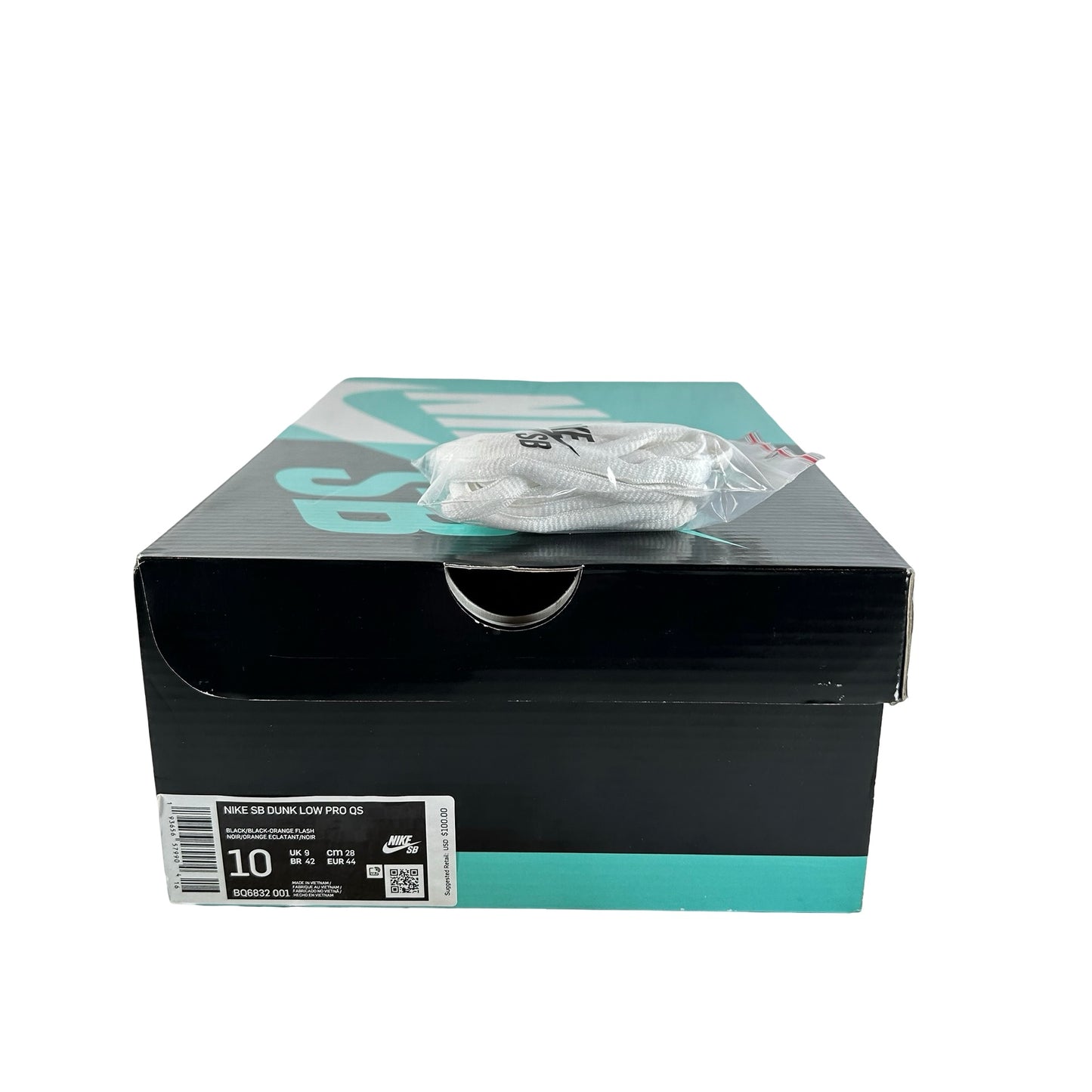 BQ6832 001 Nike SB Dunk Low Raygun Tie-Dye Black [USED] - 10 M (Used)