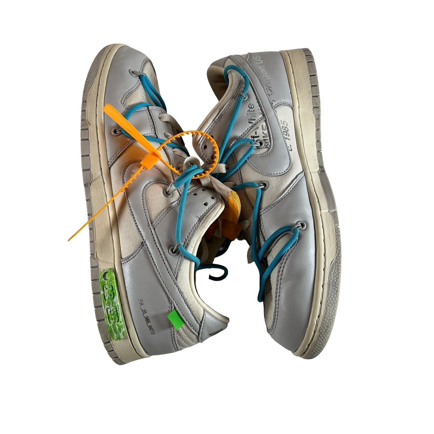 DM1602 115 Nike Dunk Low Blanco roto Lote 2