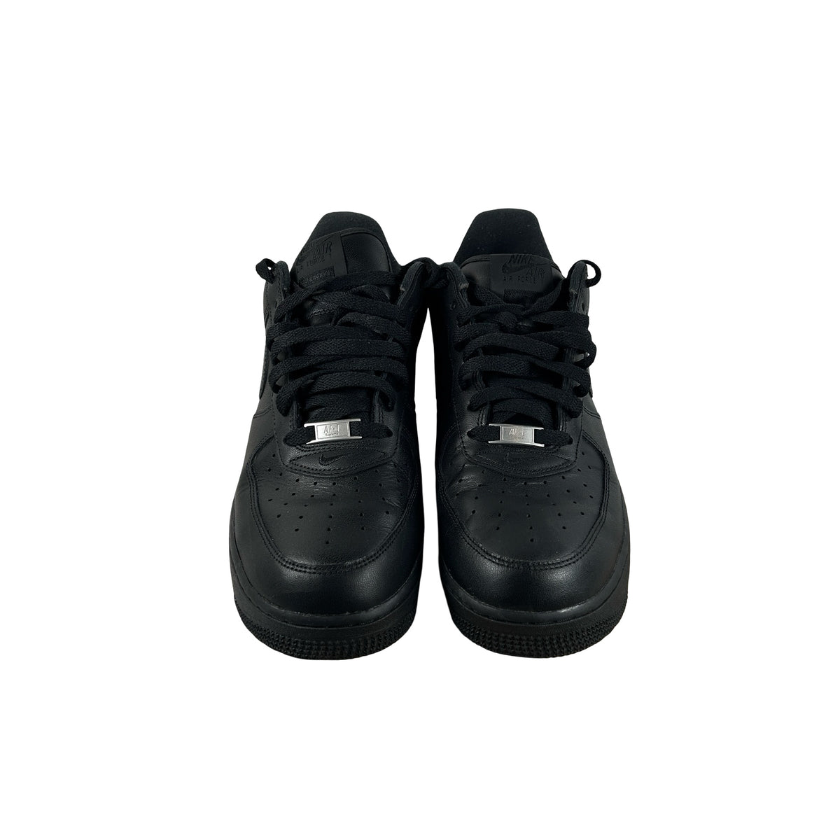 CU9225 001 Air Force 1 Low Supreme Black [USED] - 11 M (Used4)