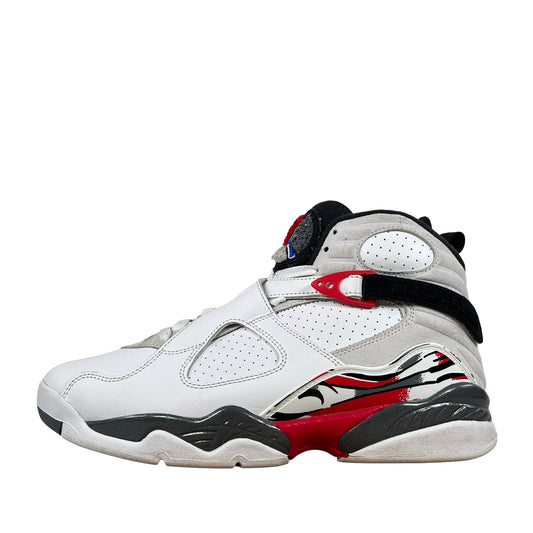 305381 100 Jordan 8 Retro White True Red (2025) [USED] - 9.5 M (Used5)