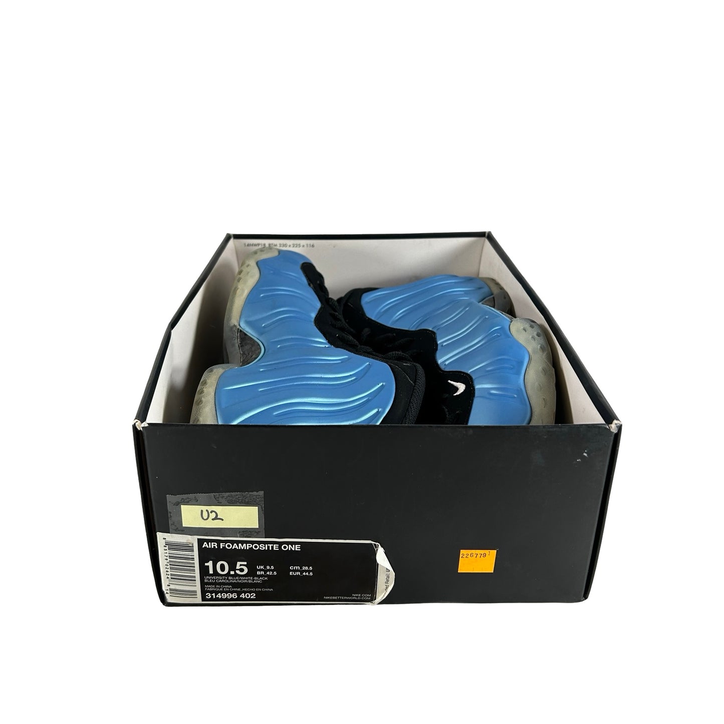 314996 402 Nike Air Foamposite One Universidad Azul