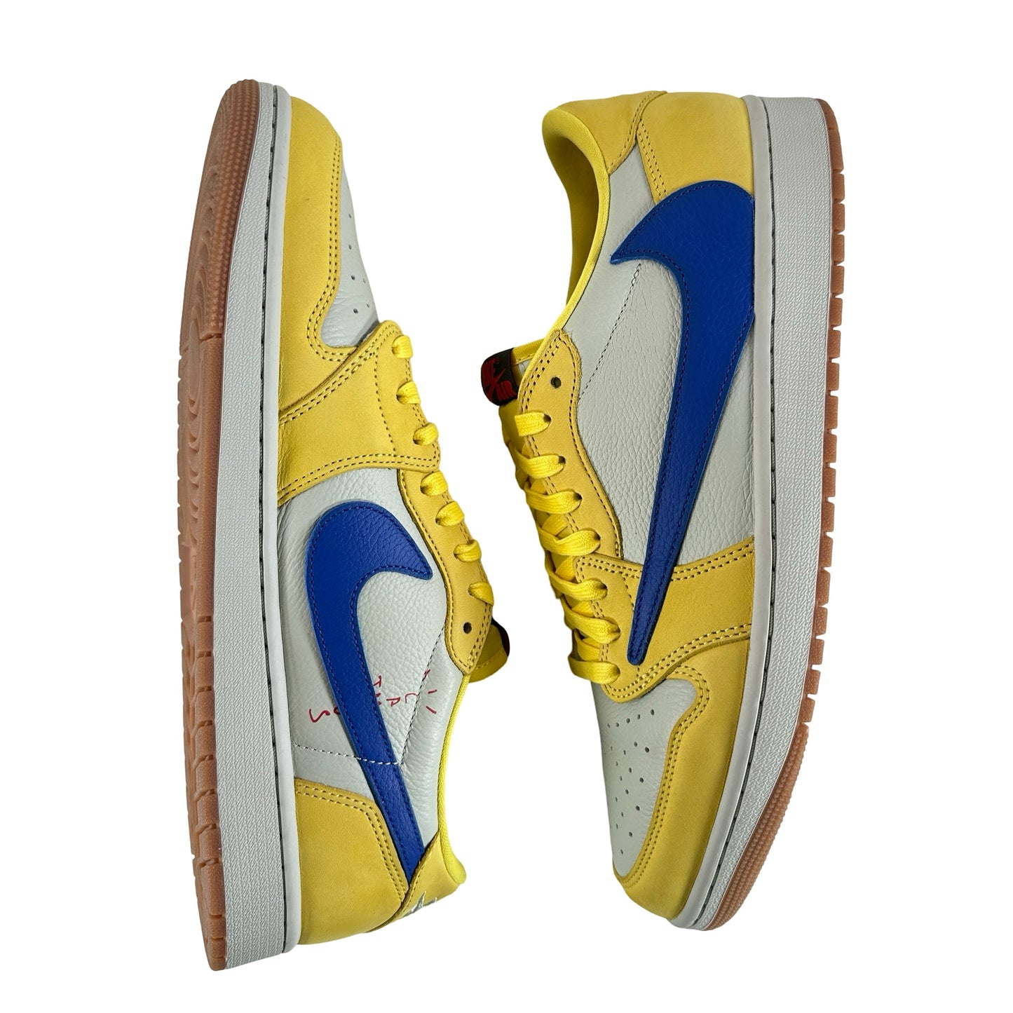 DZ4137 700 Jordan 1 Retro Low OG SP Travis Scott Canary (Women's) [USED] - 13.5 W (VNDS)